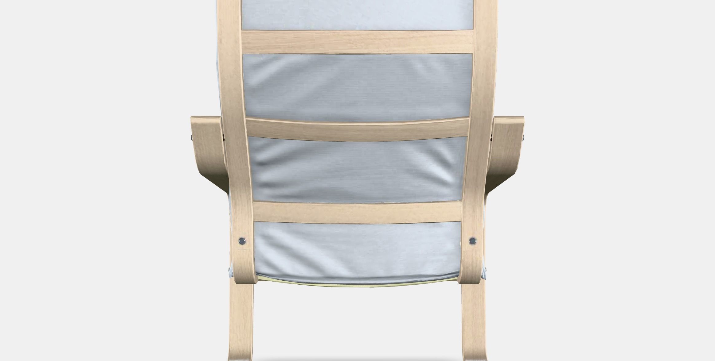 POANG Armchair 1 Low-poly 3D model_16