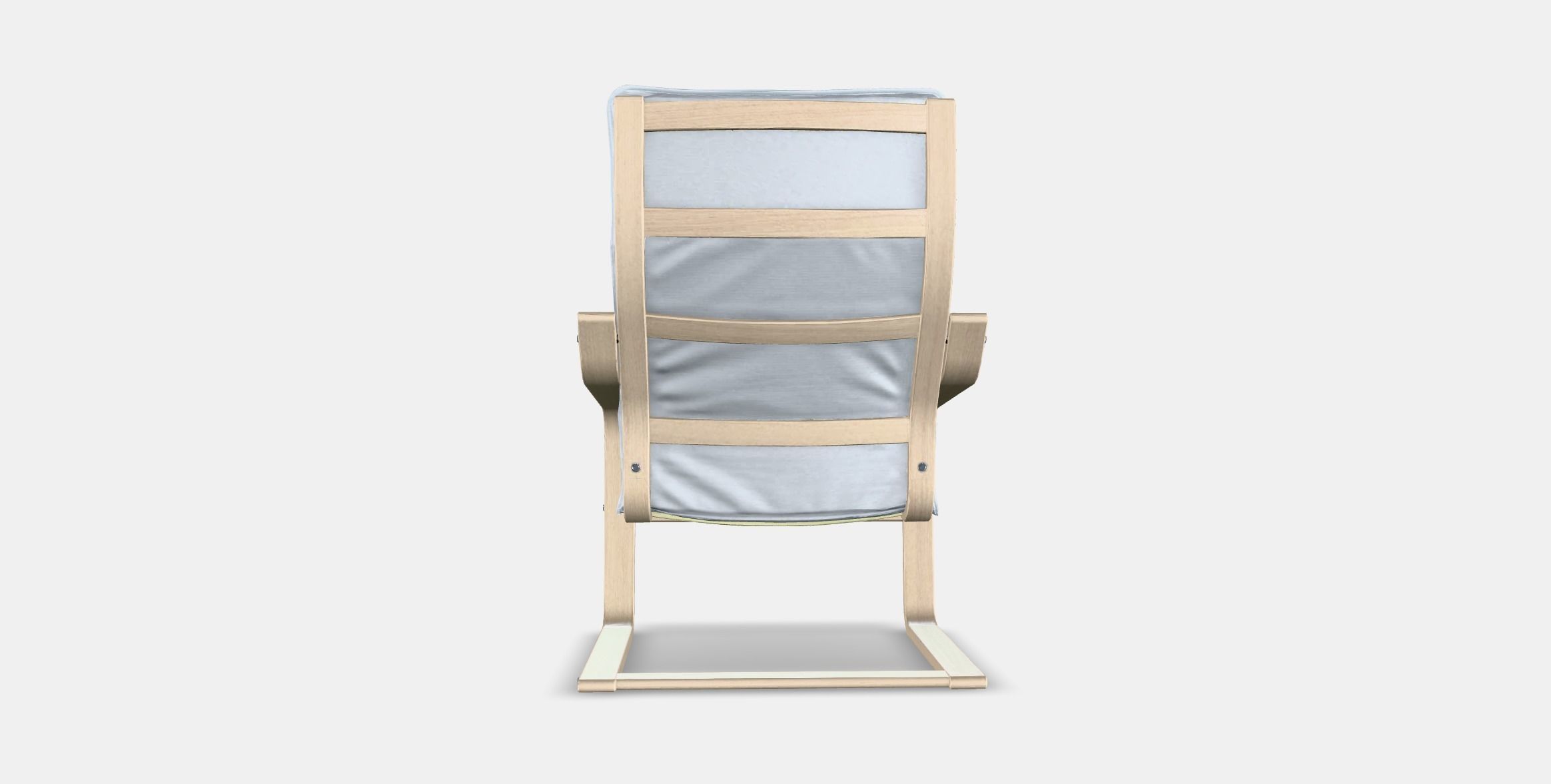 POANG Armchair 1 Low-poly 3D model_14