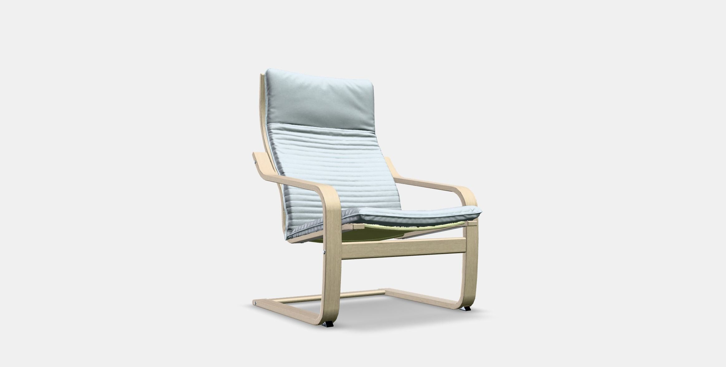 POANG Armchair 1 Low-poly 3D model_2