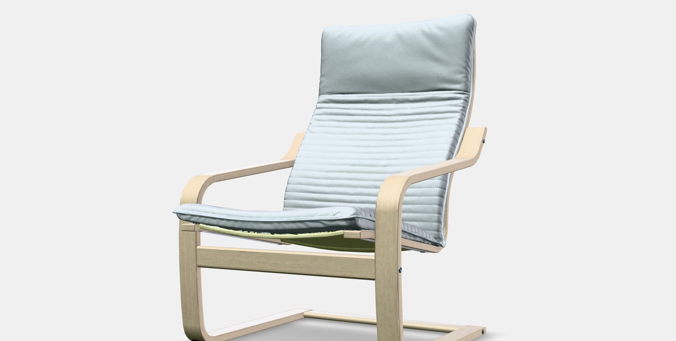 POANG Armchair 1 Low-poly 3D model_13