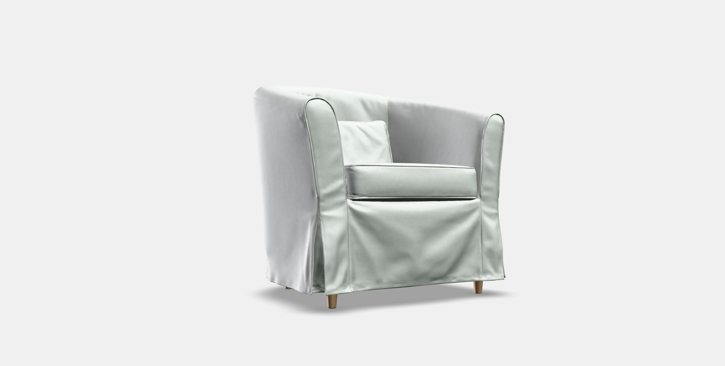 TULLSTA Armchair Low-poly 3D model_3
