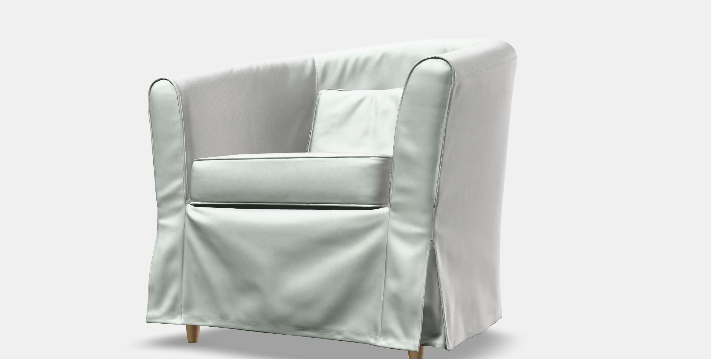 TULLSTA Armchair Low-poly 3D model_16