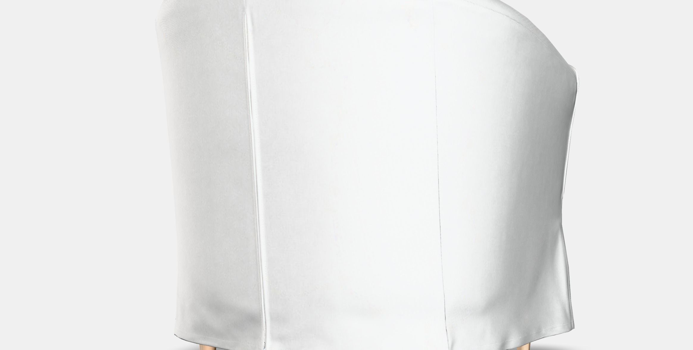 TULLSTA Armchair Low-poly 3D model_5