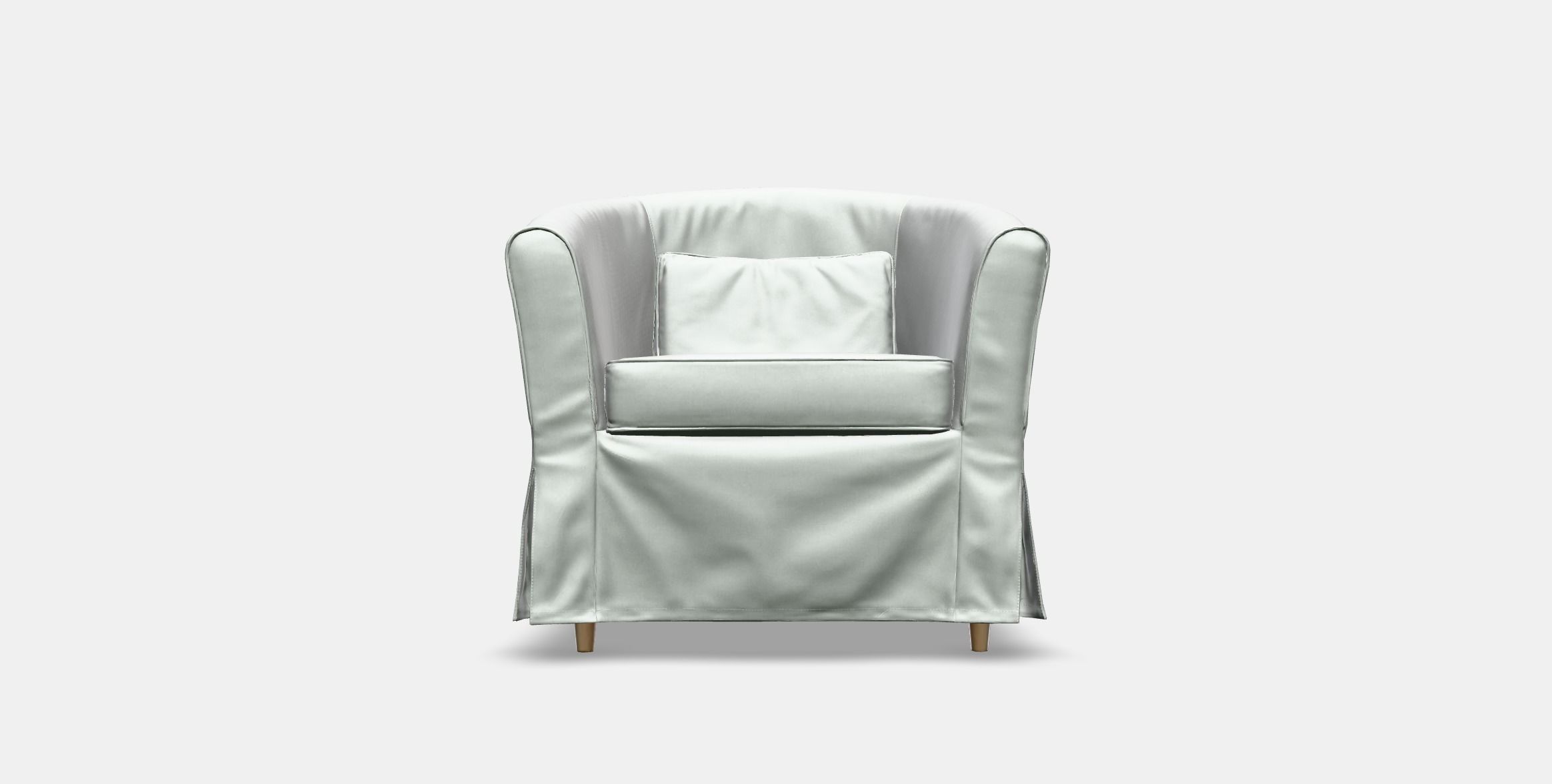 TULLSTA Armchair Low-poly 3D model_10