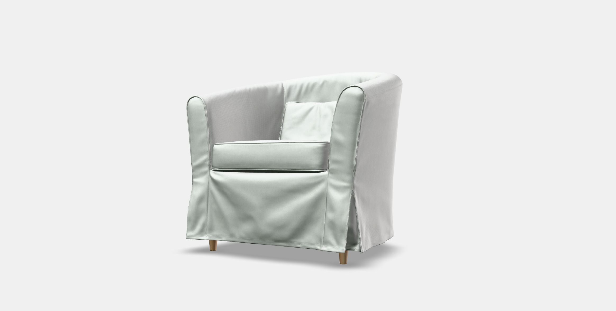 TULLSTA Armchair Low-poly 3D model_12