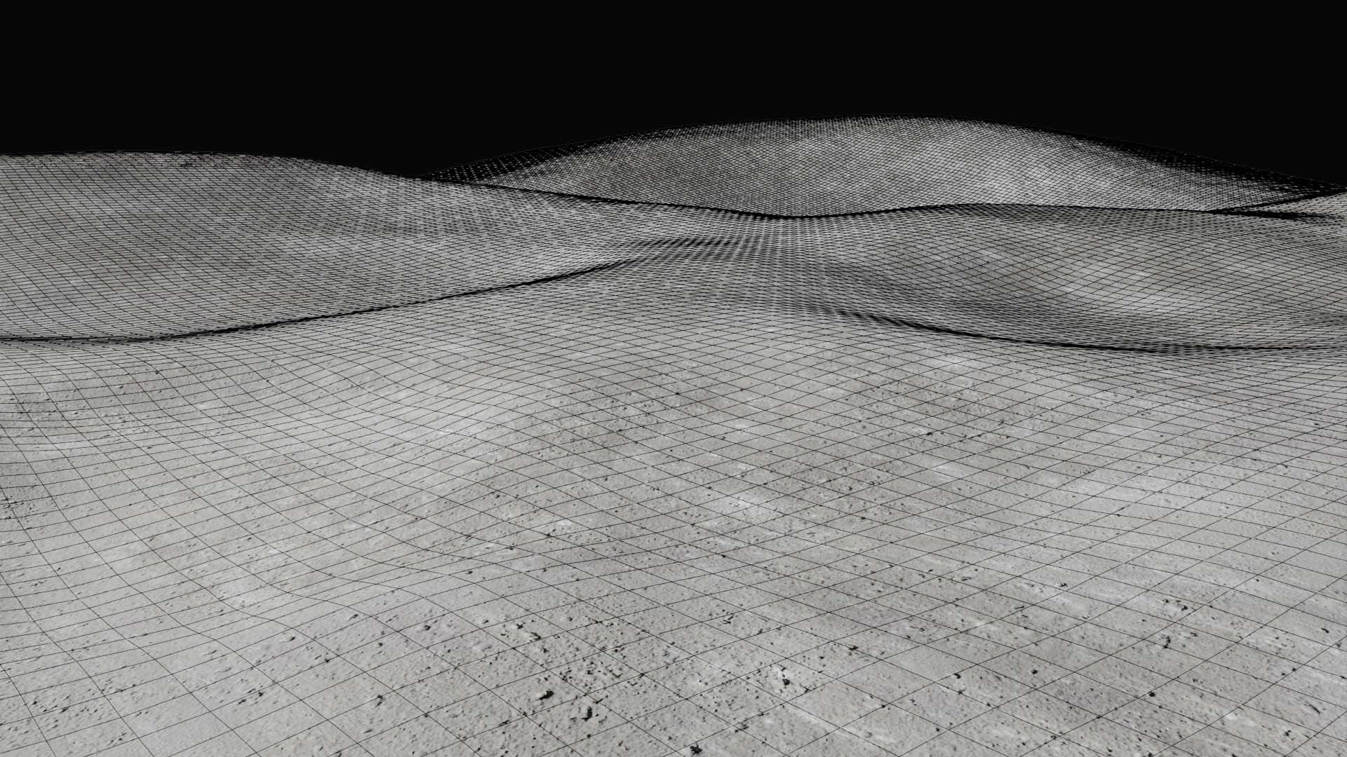 Moon Terrain and Moon Crater 3D Model Collection_10
