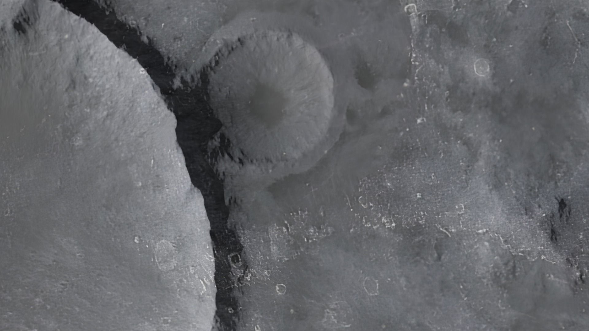 Moon Terrain and Moon Crater 3D Model Collection_9