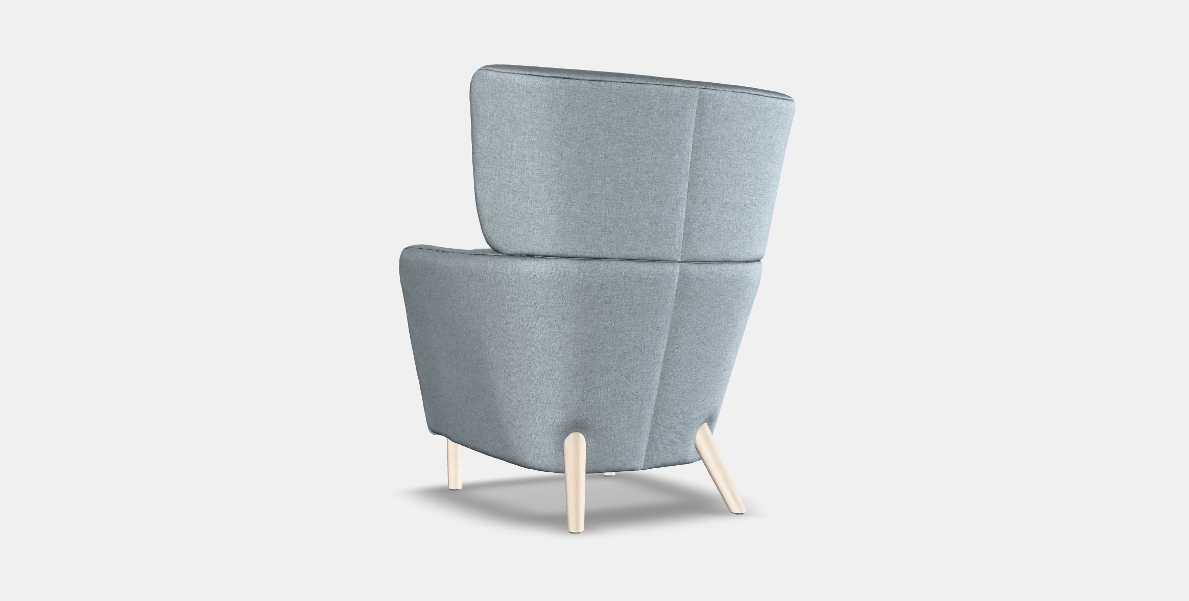 OSKARSHAMN Wing chair Low-poly 3D model_11
