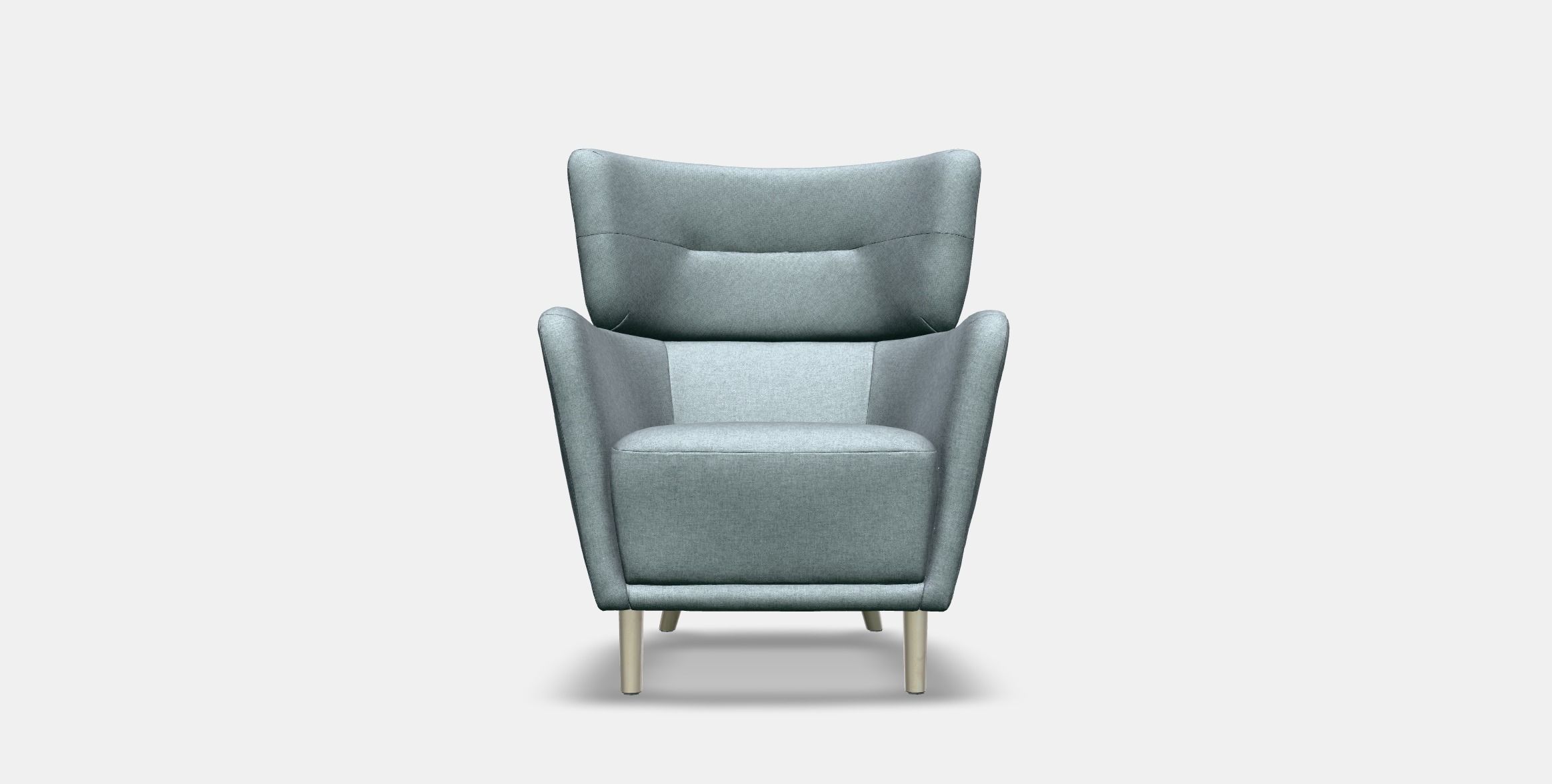 OSKARSHAMN Wing chair Low-poly 3D model_6