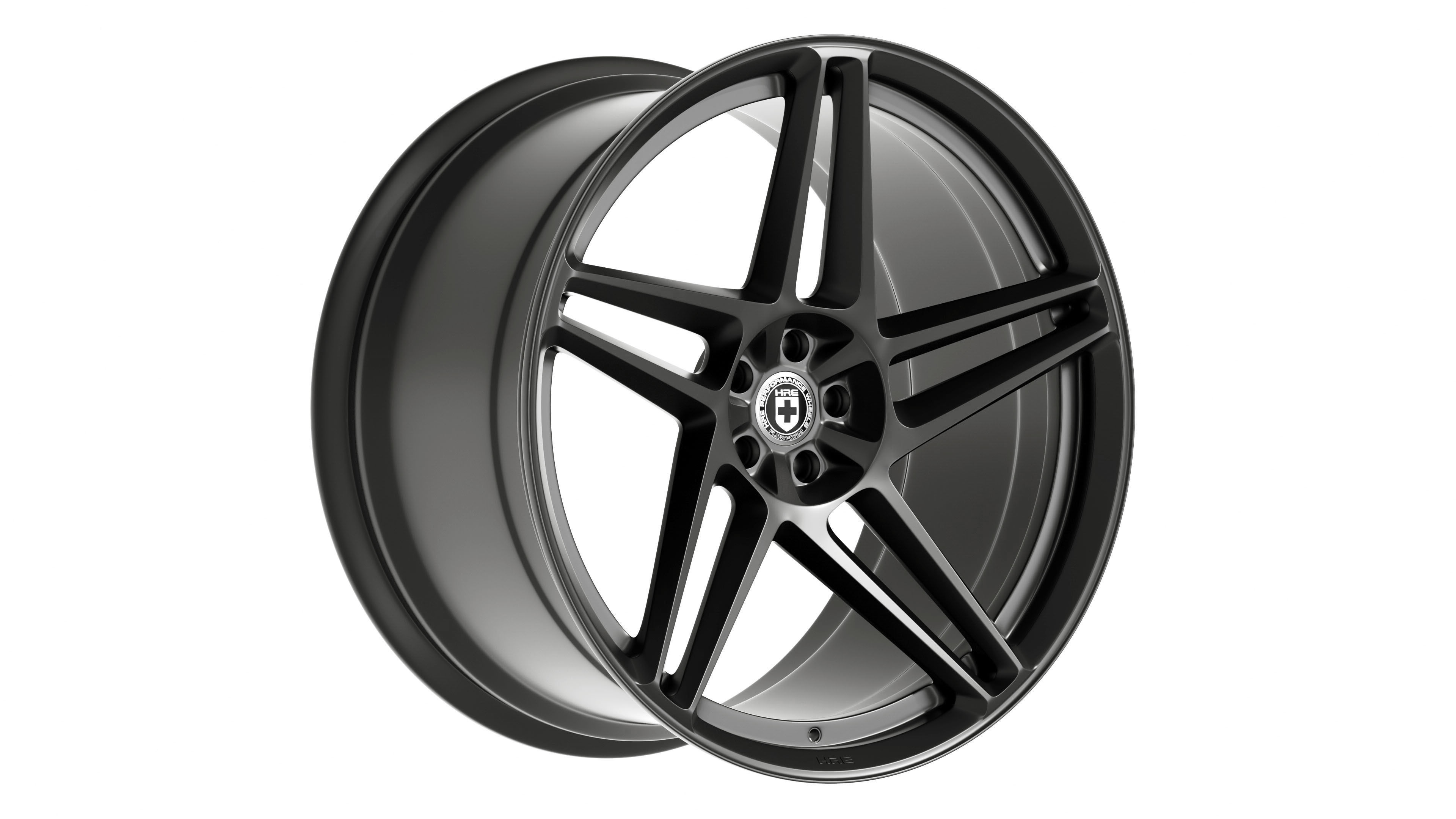 HRE RS307M Low-poly 3D model_1