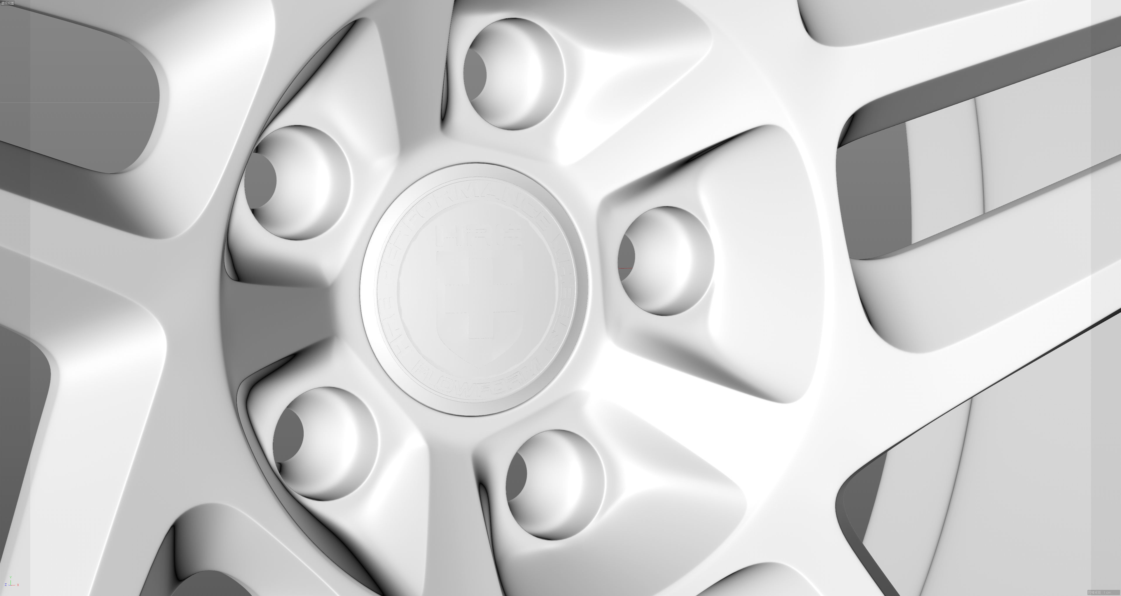 HRE RS307M Low-poly 3D model_18