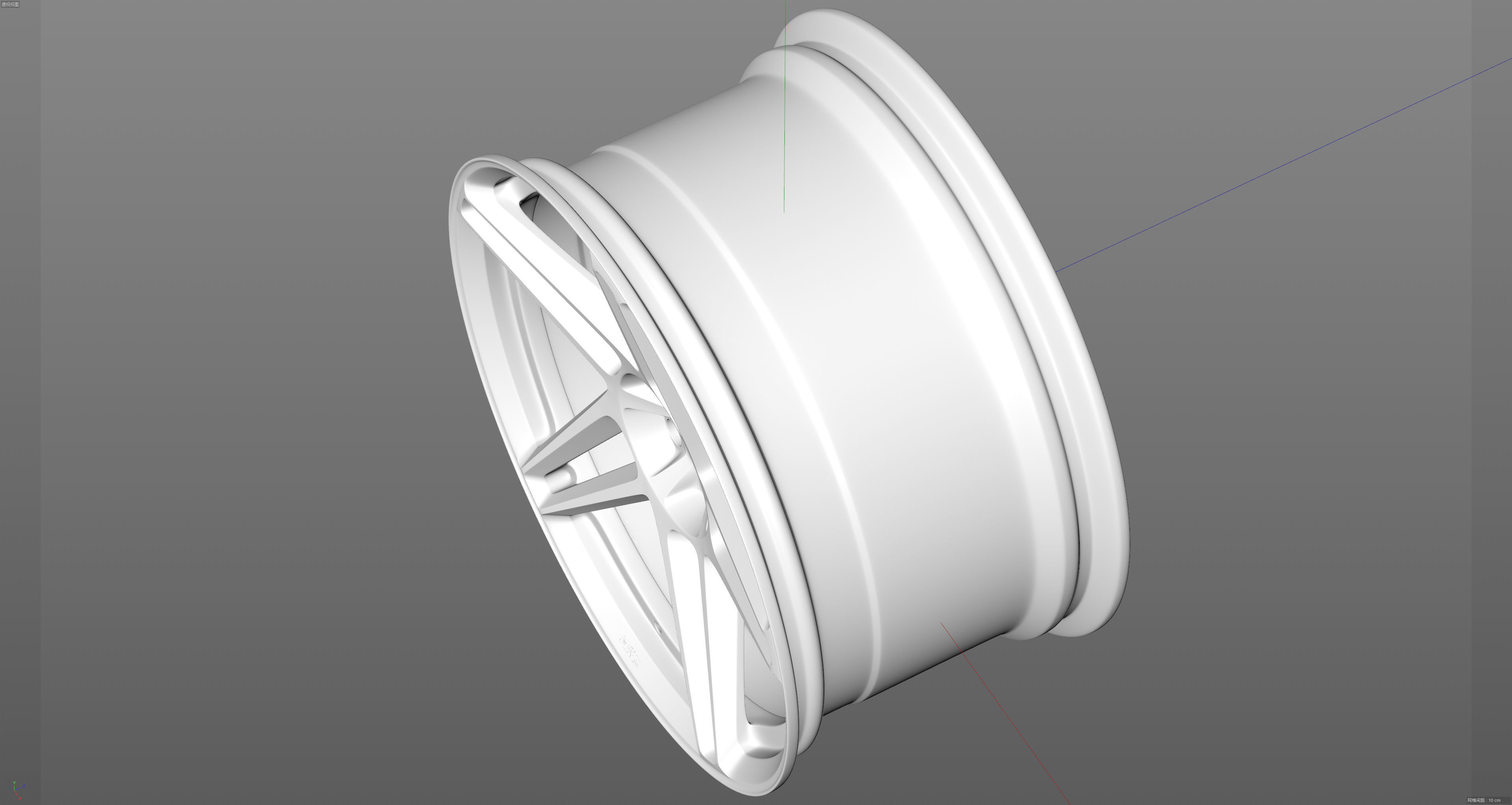 HRE RS307M Low-poly 3D model_16