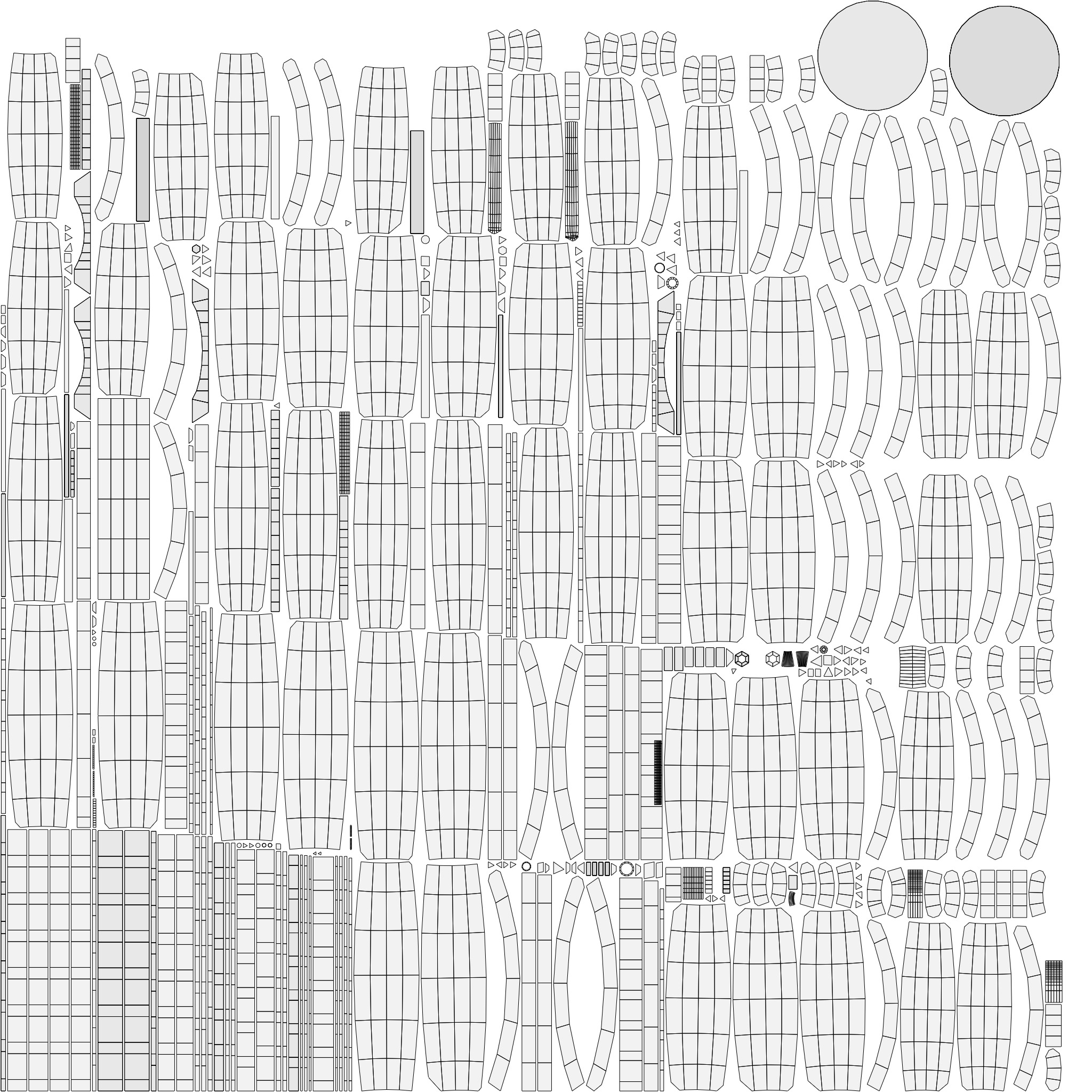 Wooden Barrels Pack Low-poly 3D model_10