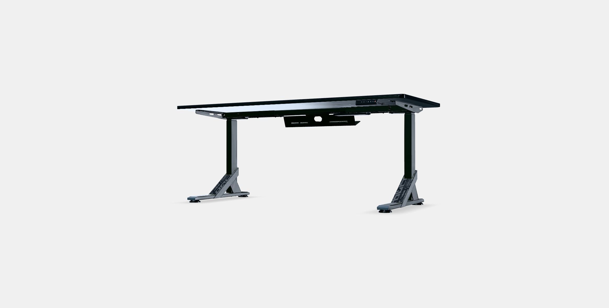 UPPSPEL Gaming desk Low-poly 3D model_12