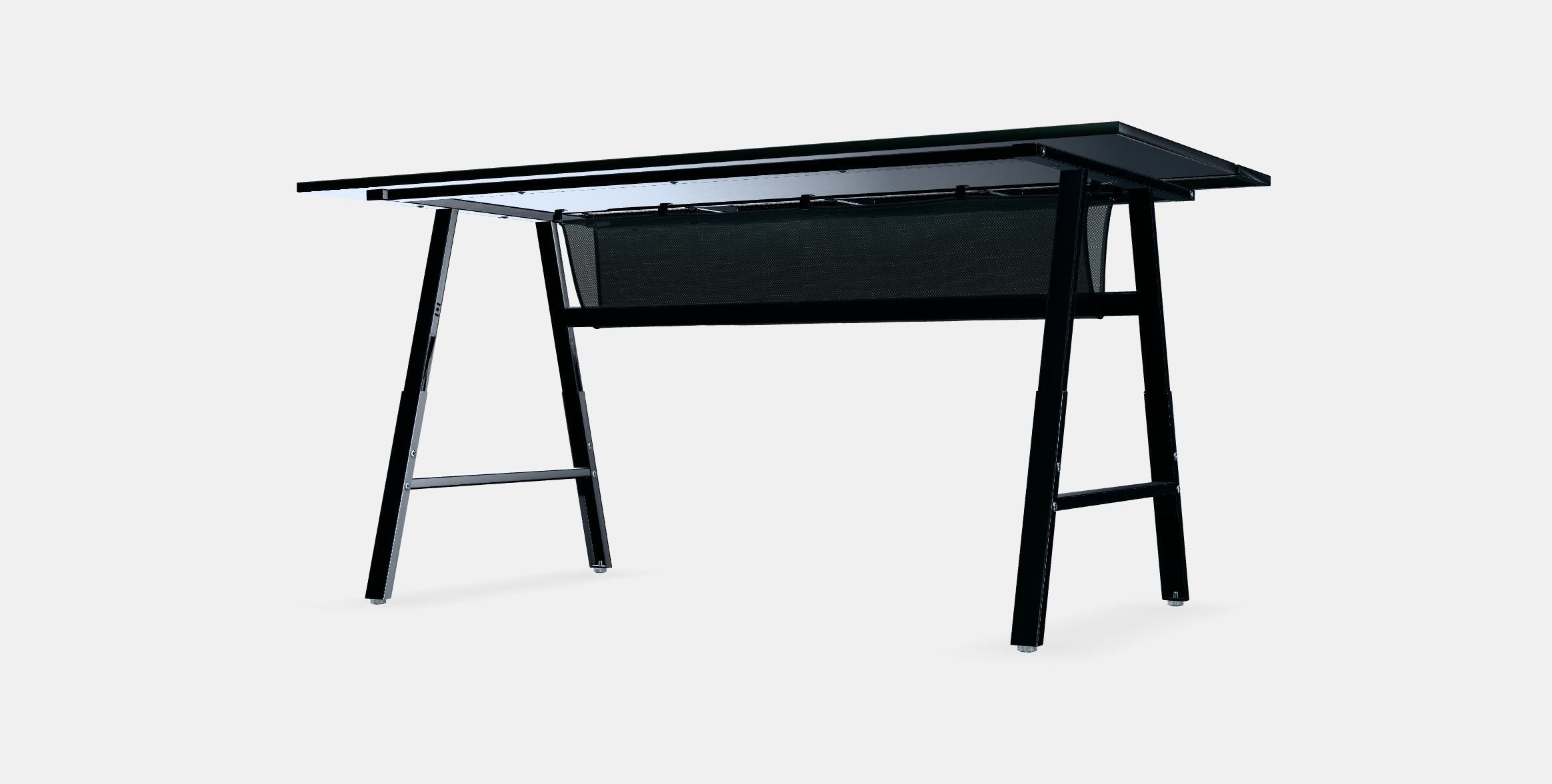 UTESPELARE Gaming desk Low-poly 3D model_13