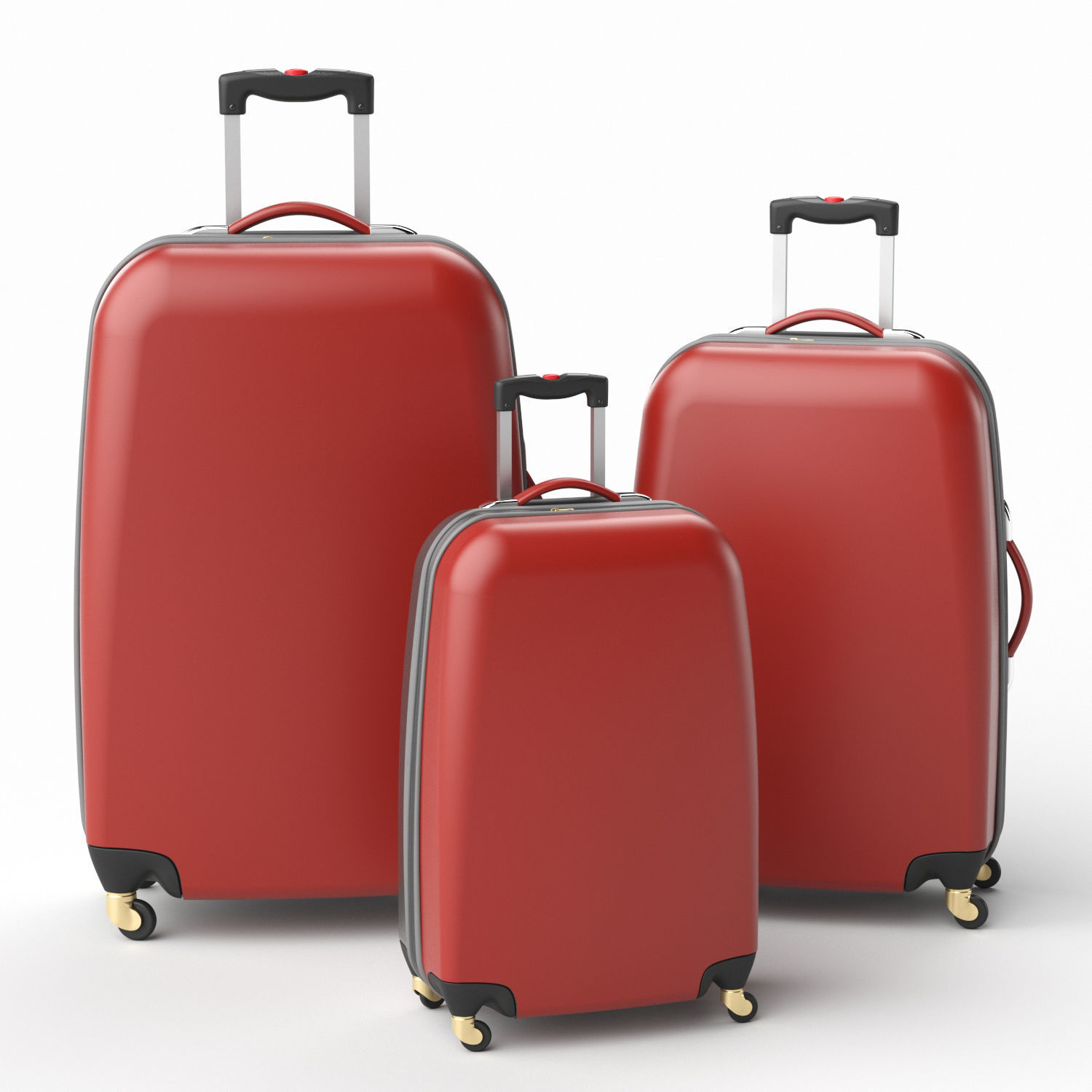 Suitcase 03 3D model_1