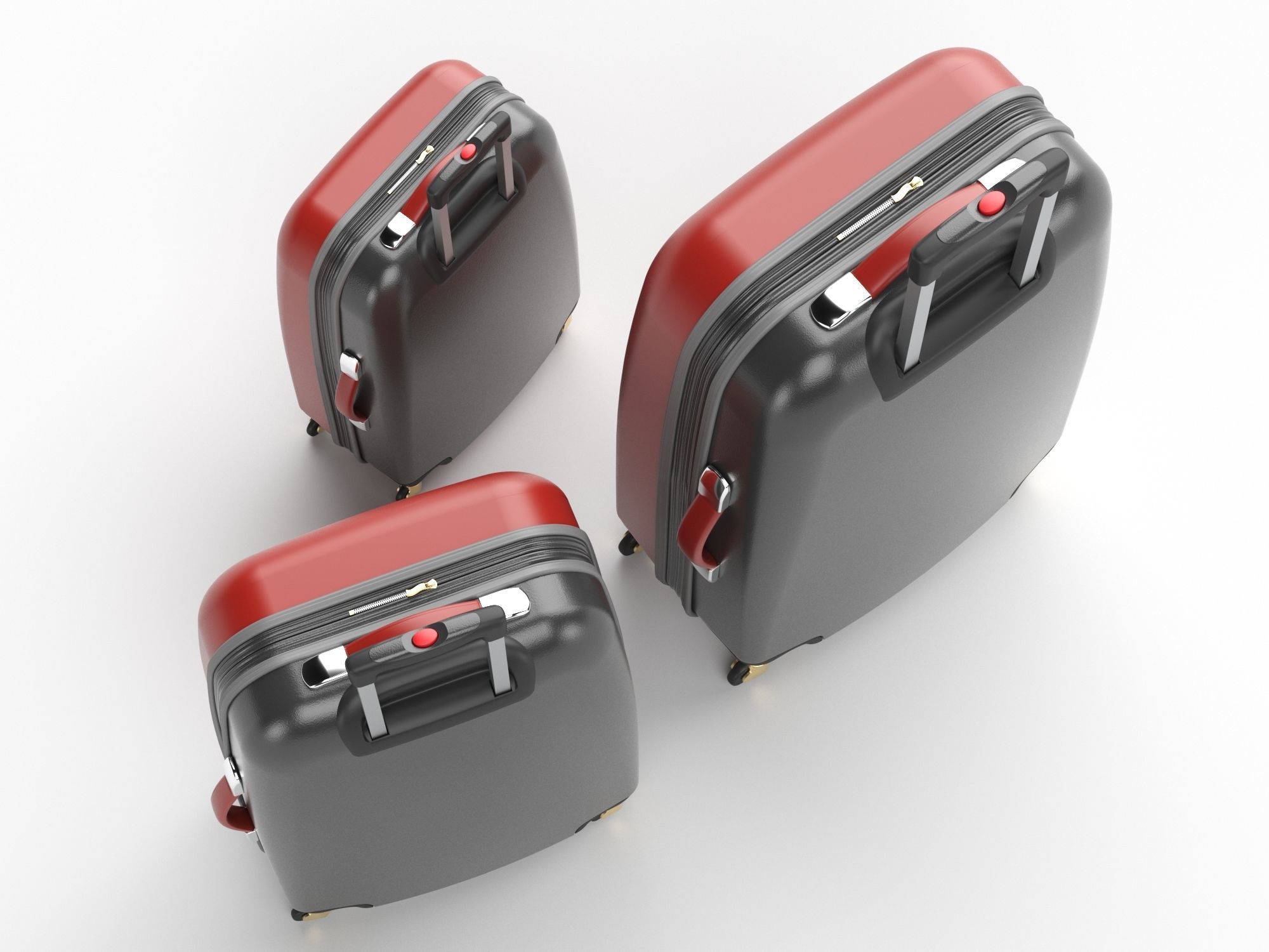 Suitcase 03 3D model_6