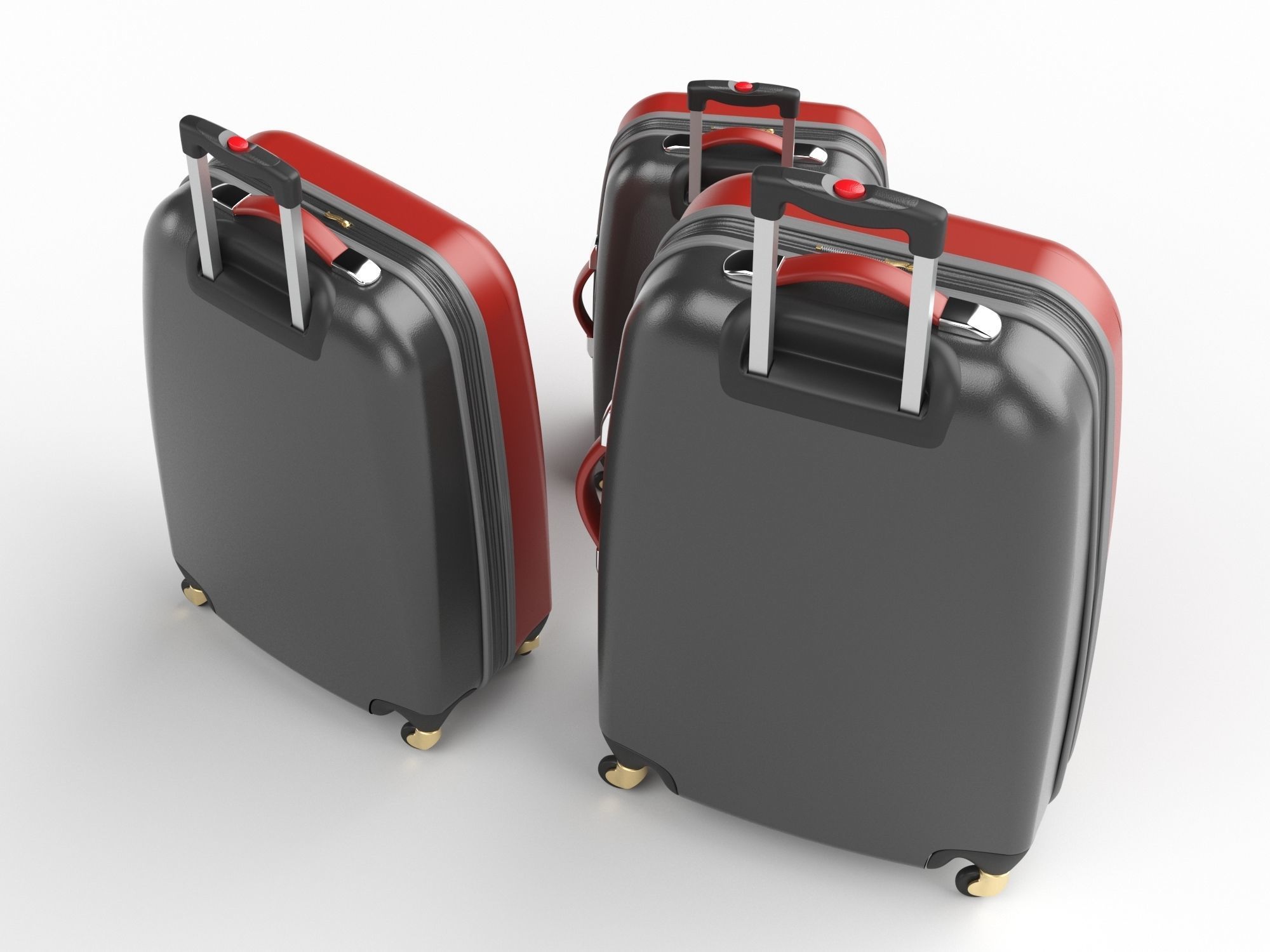 Suitcase 03 3D model_5