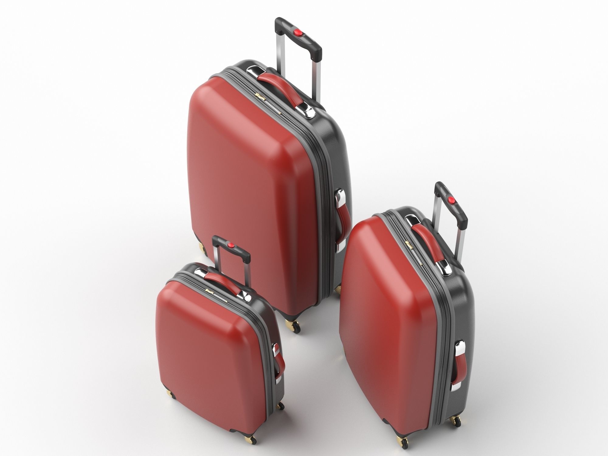 Suitcase 03 3D model_4
