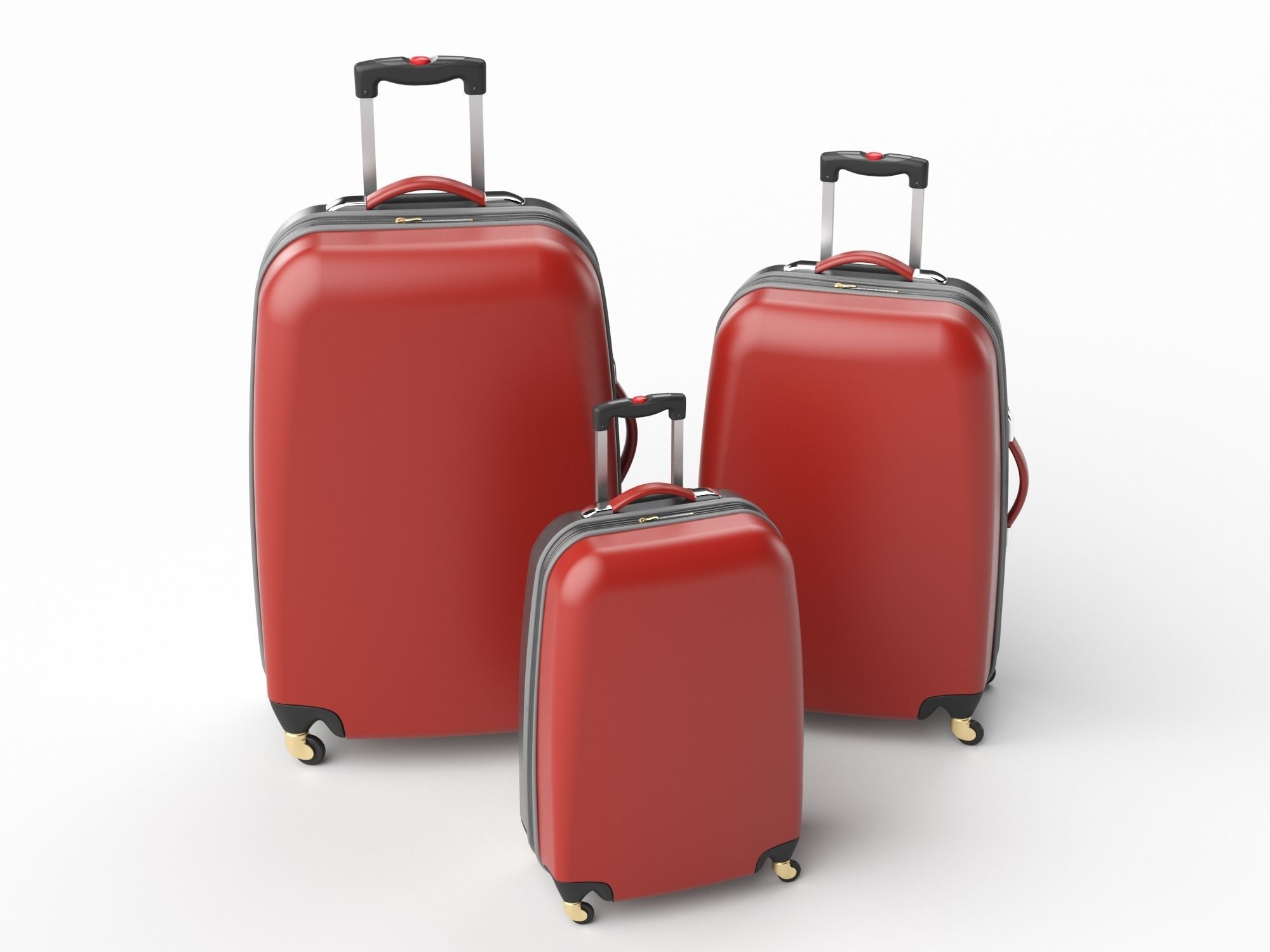 Suitcase 03 3D model_2