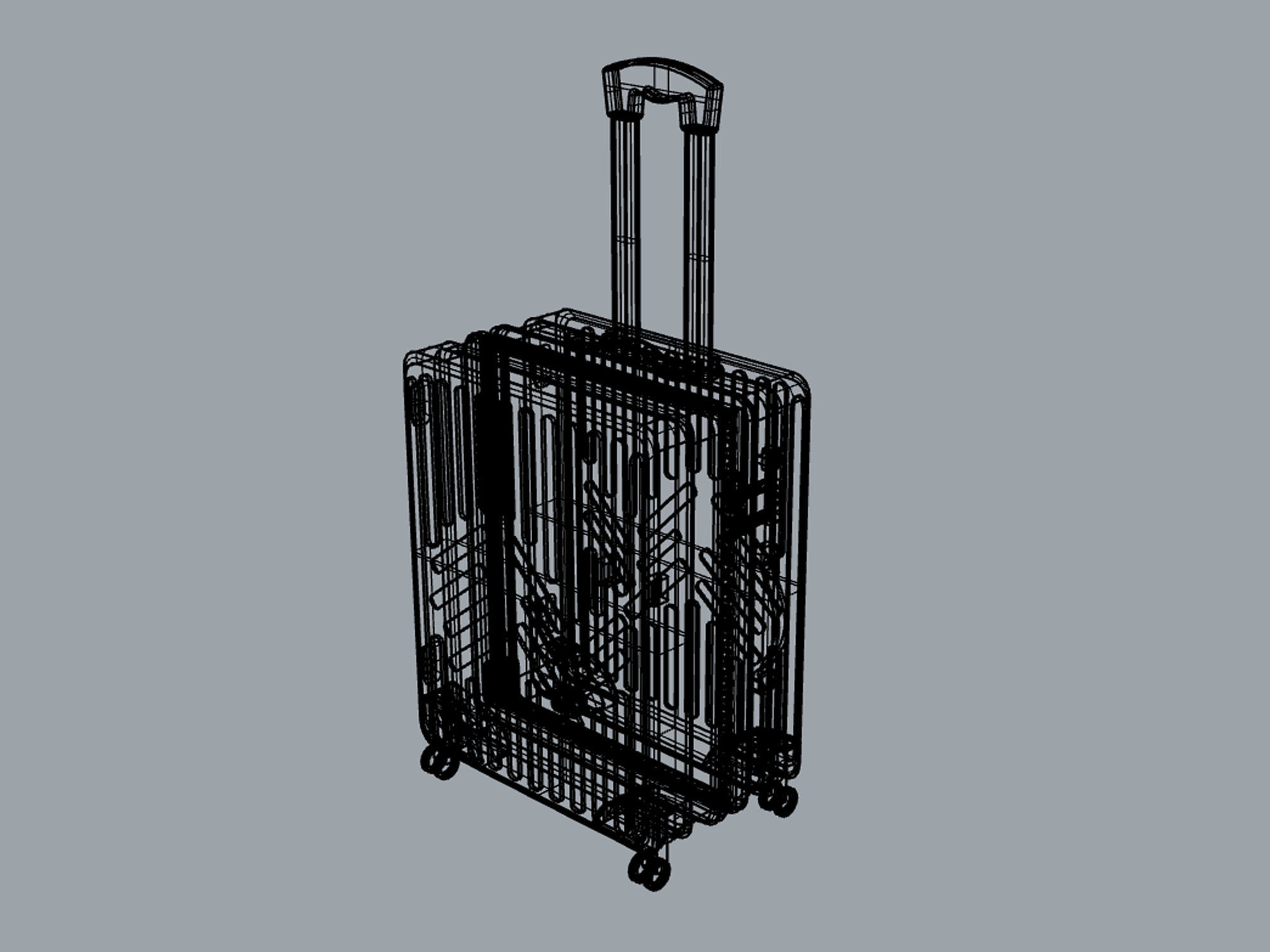 Suitcase 04 3D model_7