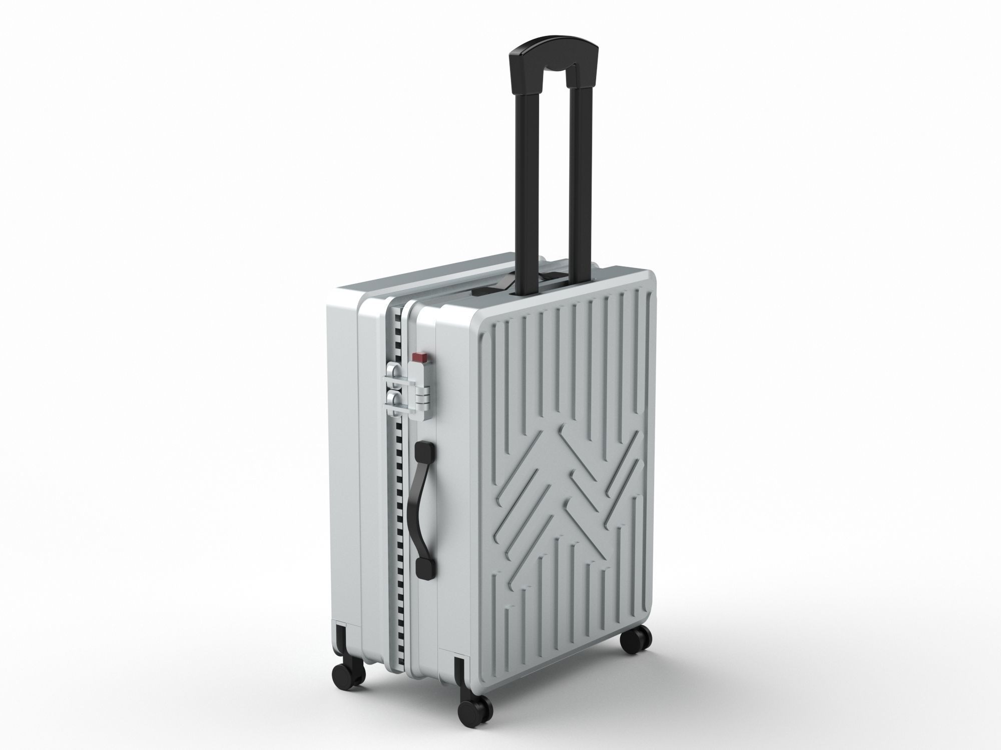 Suitcase 04 3D model_4