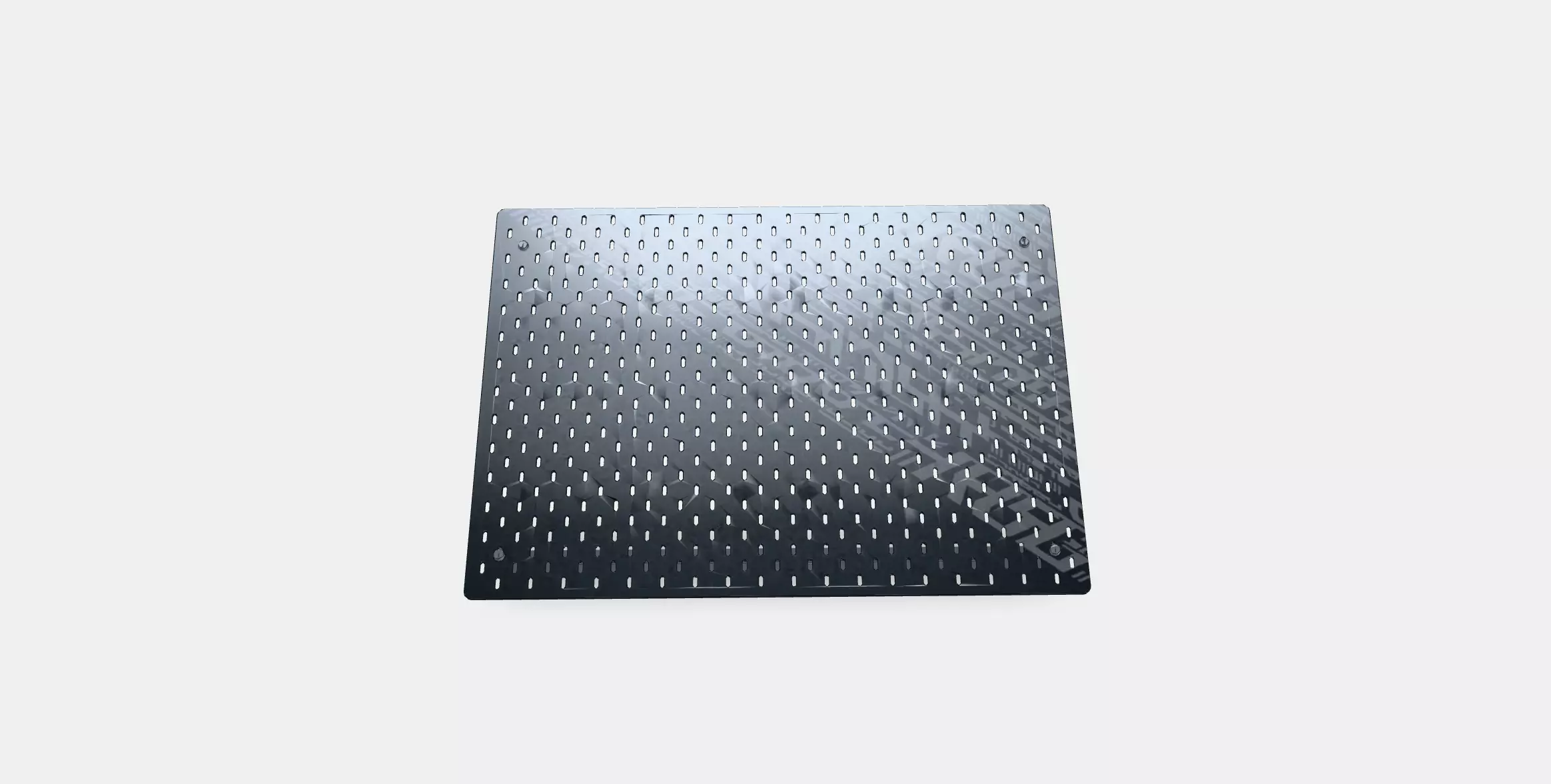 UPPSPEL Pegboard Low-poly 3D model_0