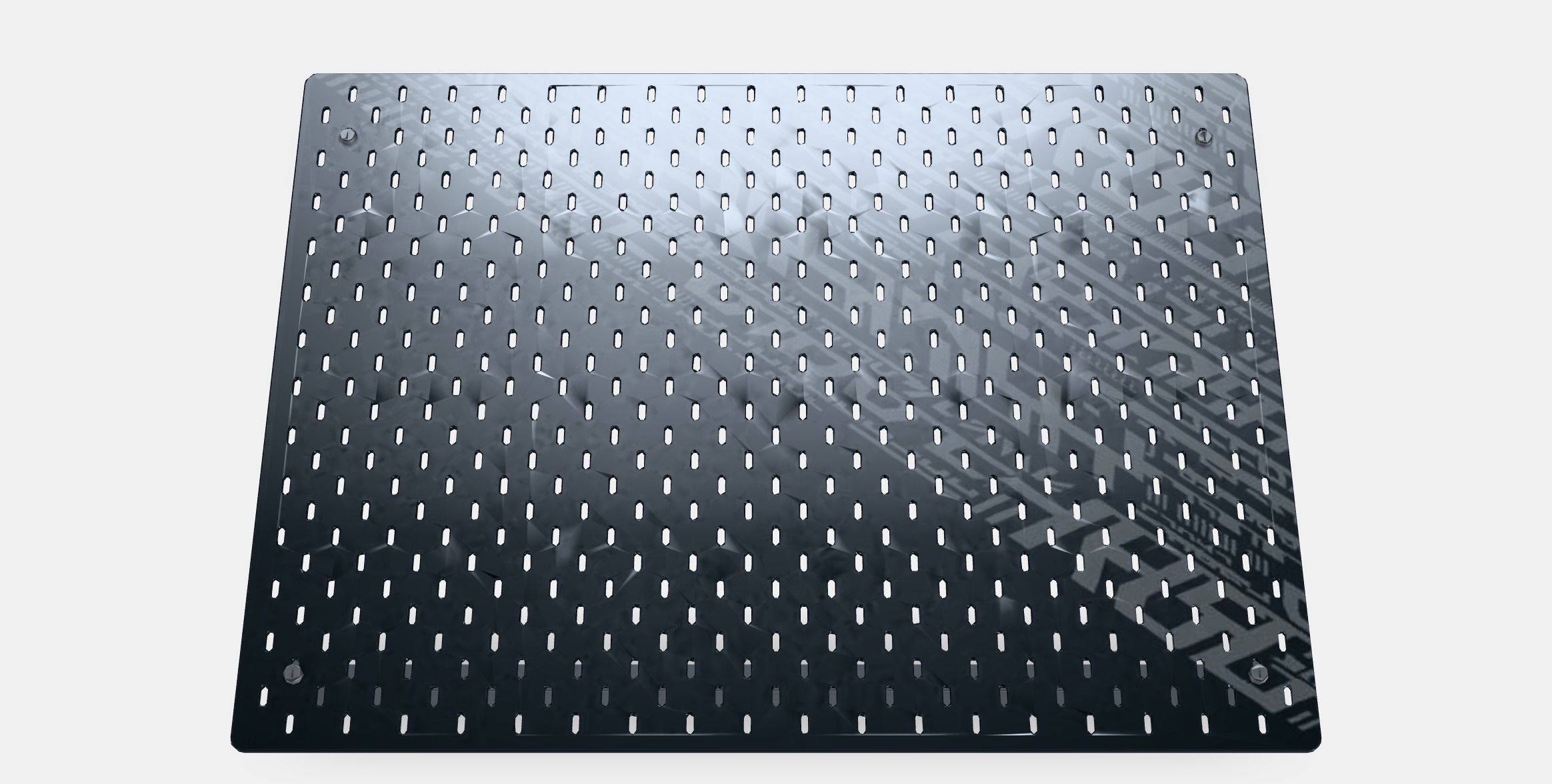 UPPSPEL Pegboard Low-poly 3D model_4