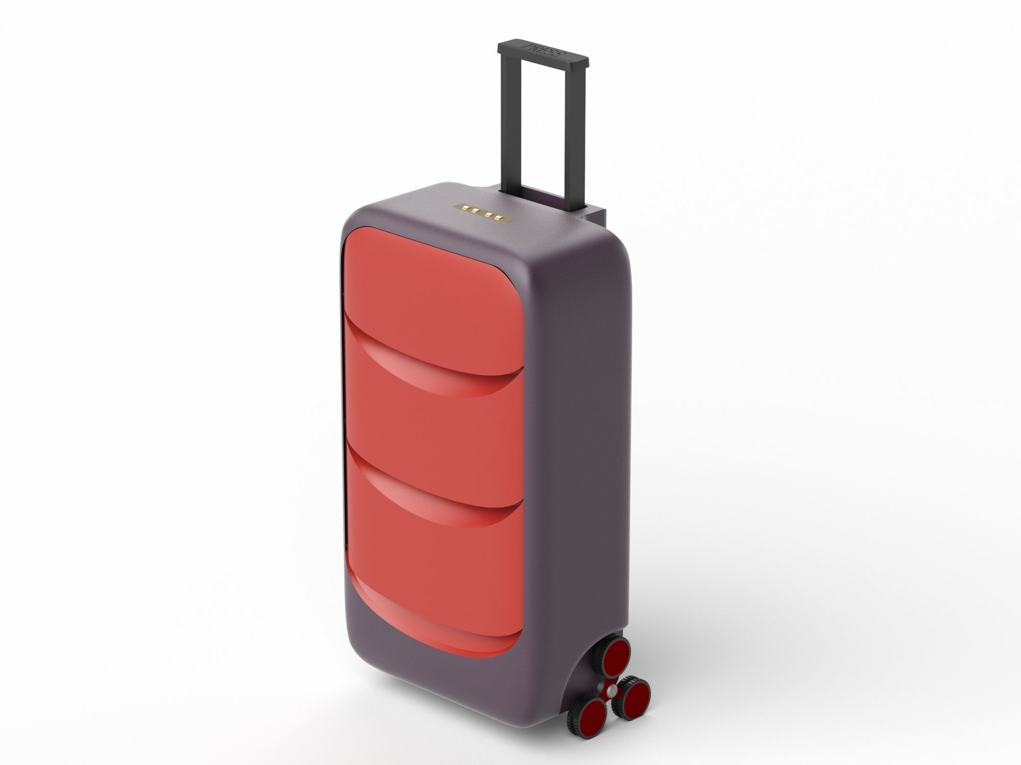 Suitcase 05 3D model_3