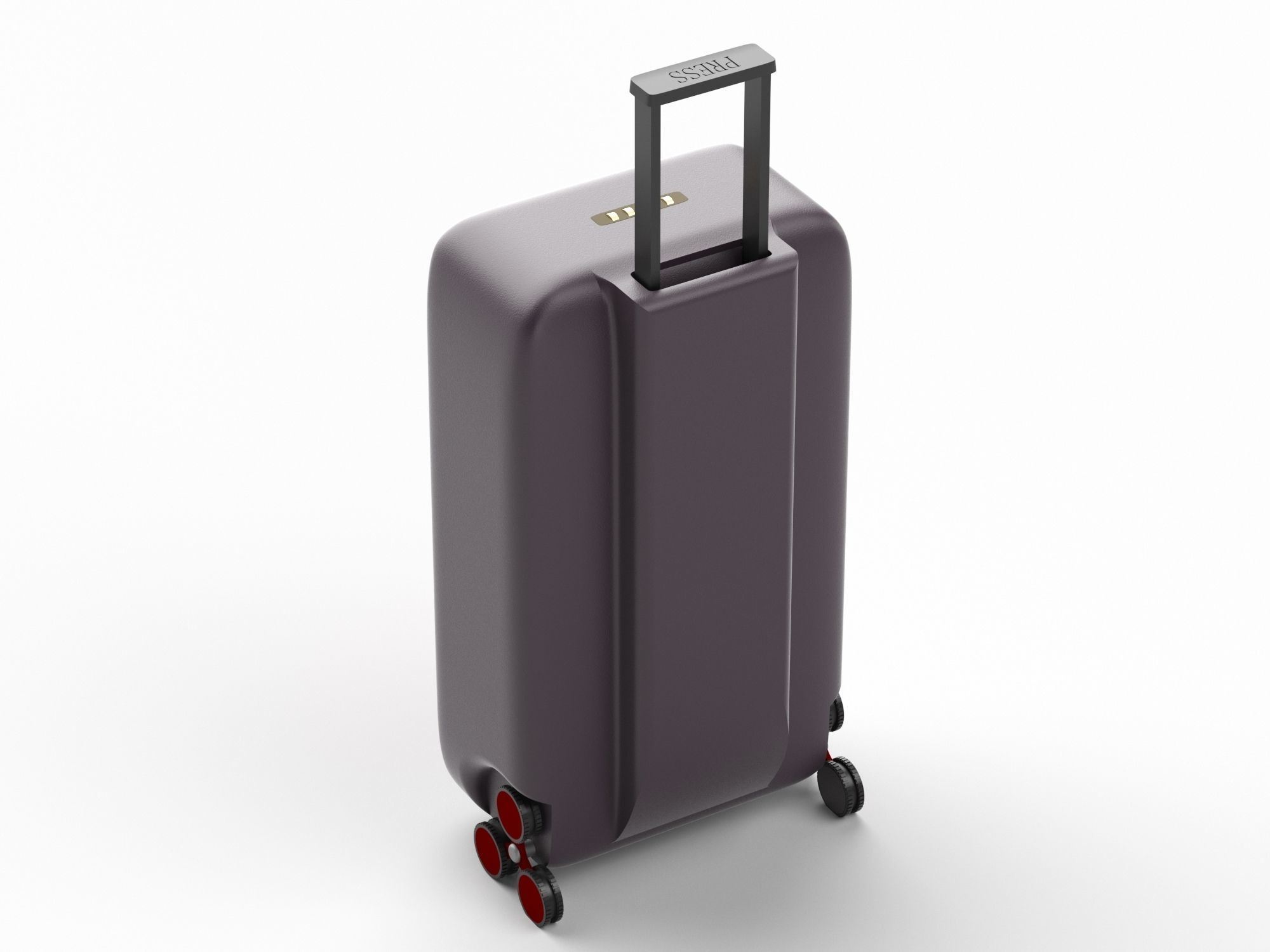 Suitcase 05 3D model_4