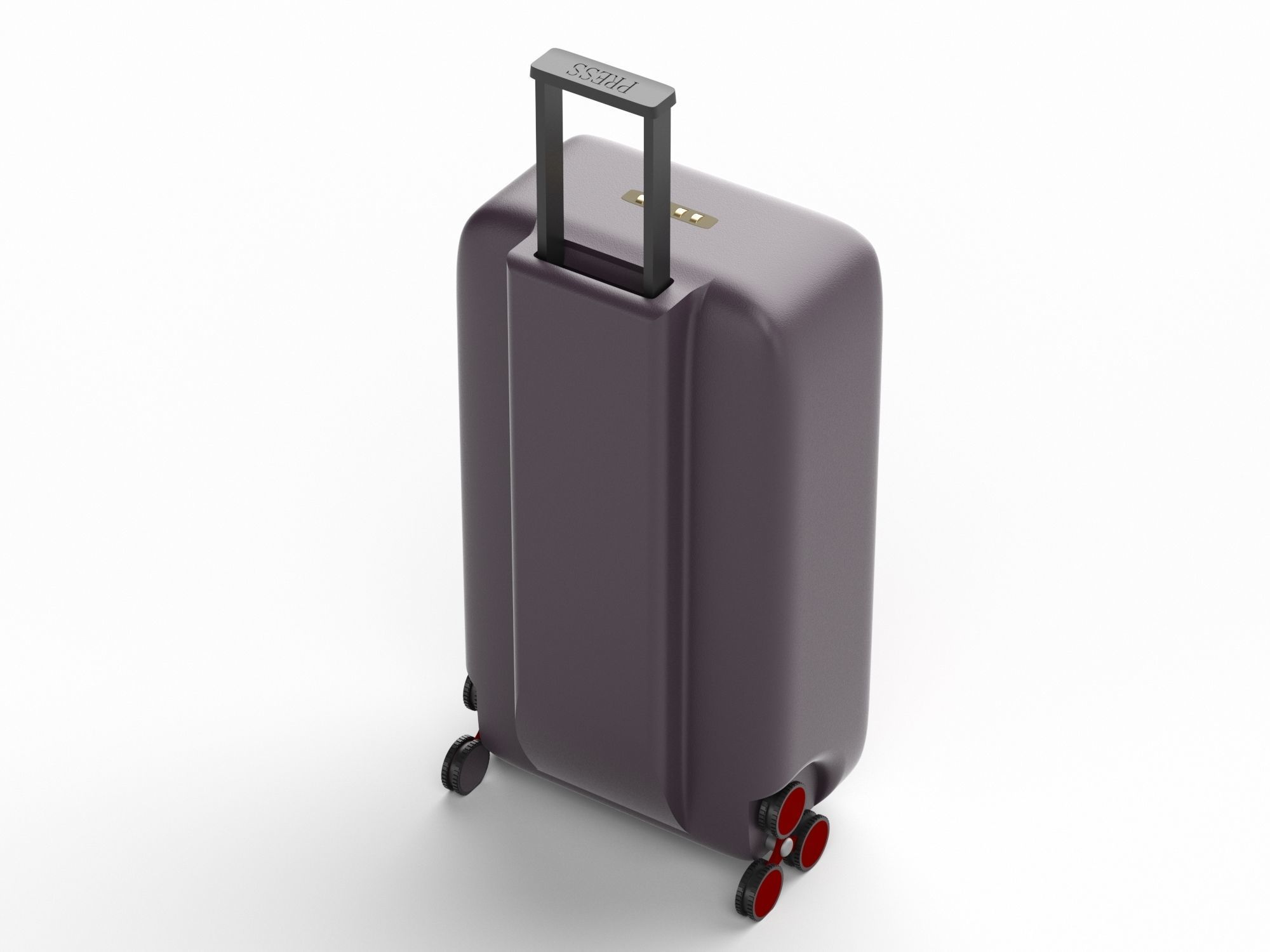 Suitcase 05 3D model_5