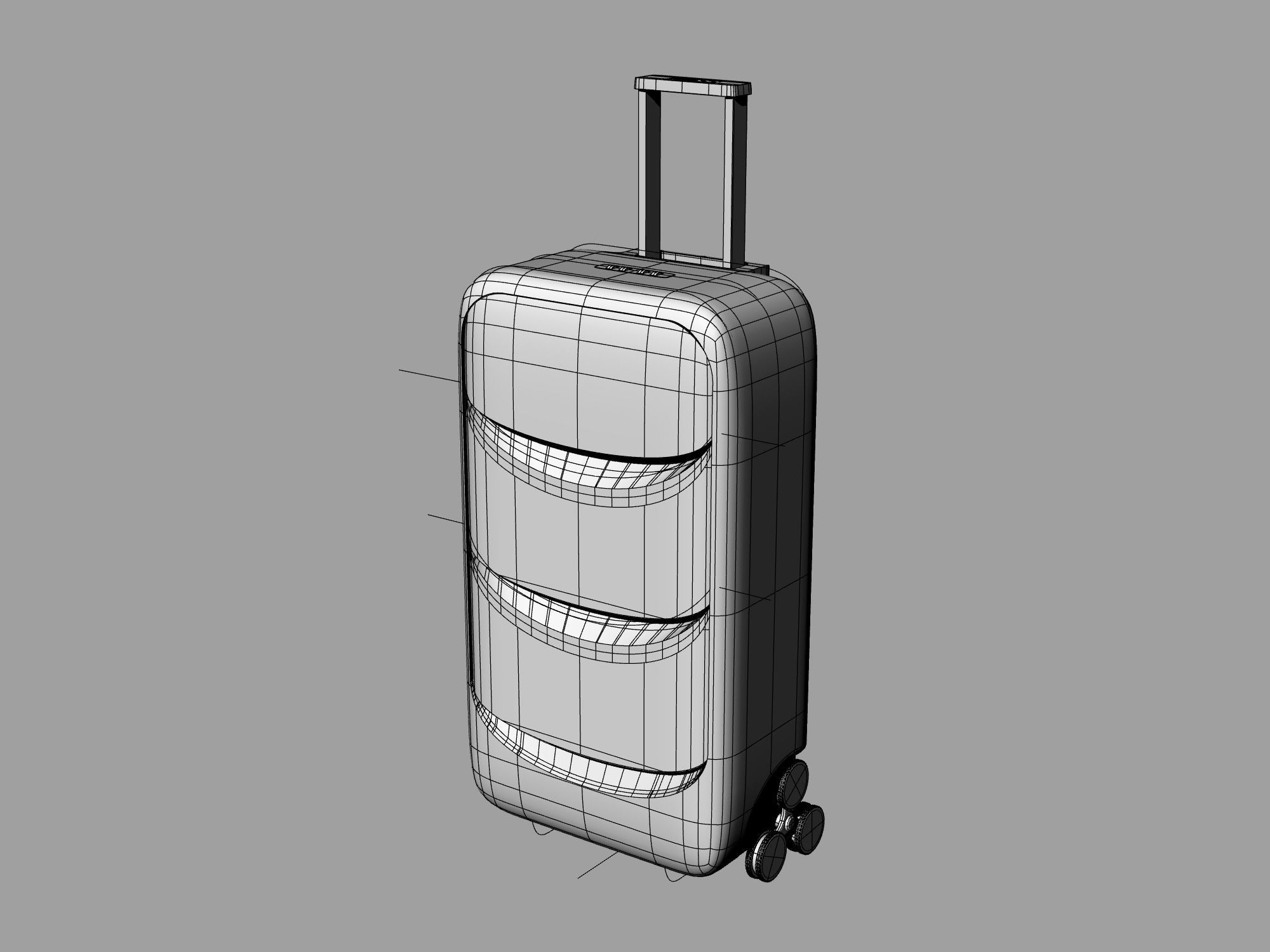 Suitcase 05 3D model_8