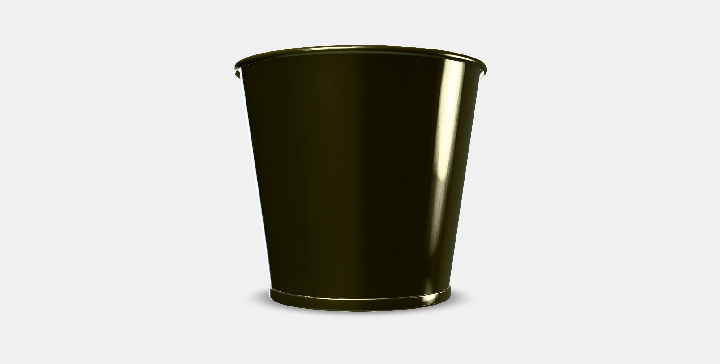 DAIDAI Plant pot Low-poly 3D model_12
