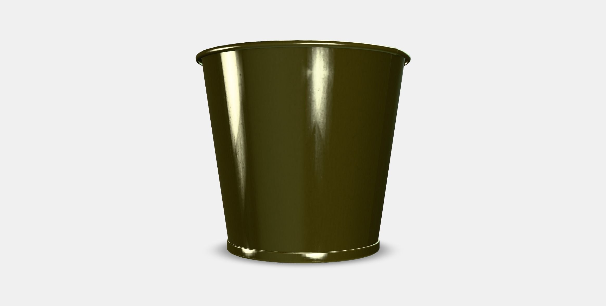 DAIDAI Plant pot Low-poly 3D model_5