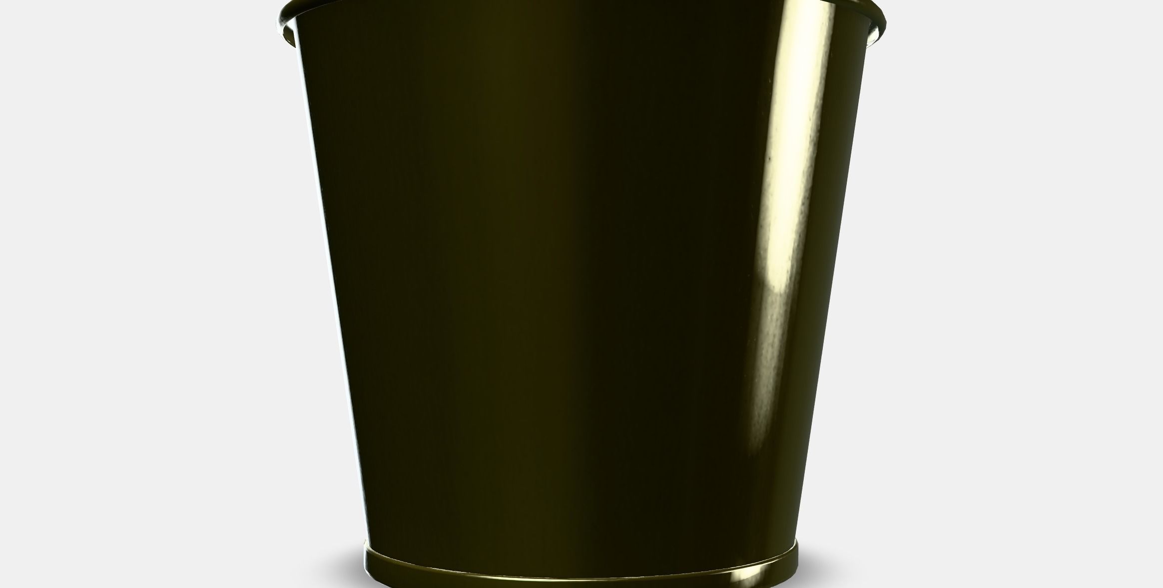 DAIDAI Plant pot Low-poly 3D model_13