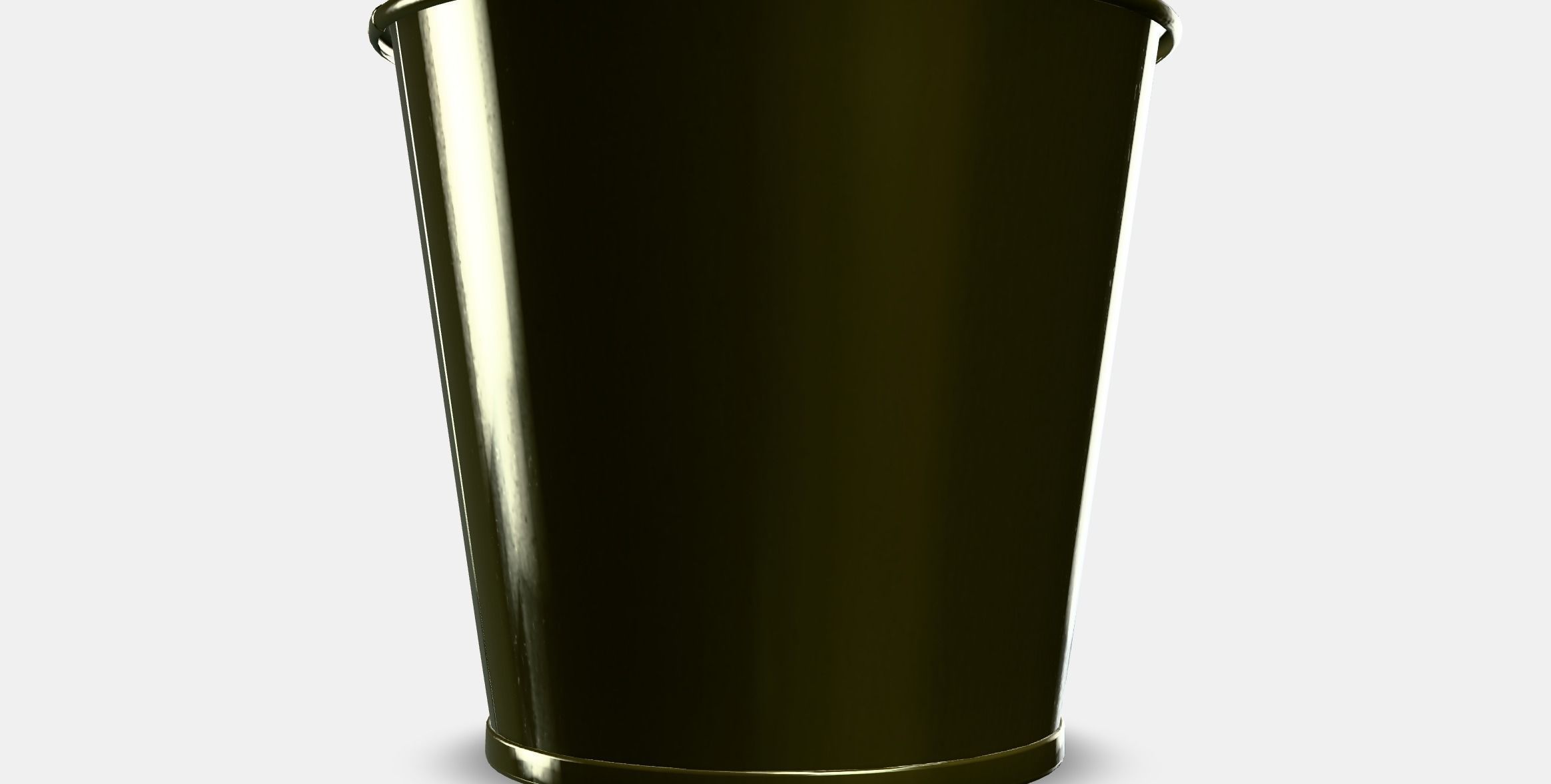 DAIDAI Plant pot Low-poly 3D model_9