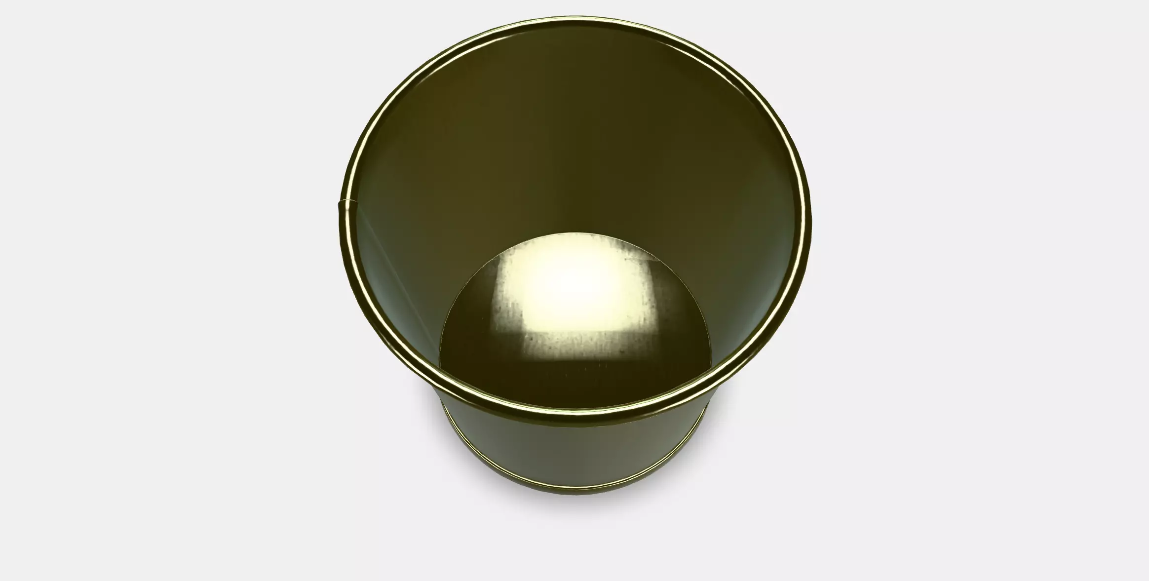 DAIDAI Plant pot 1 Low-poly 3D model_0