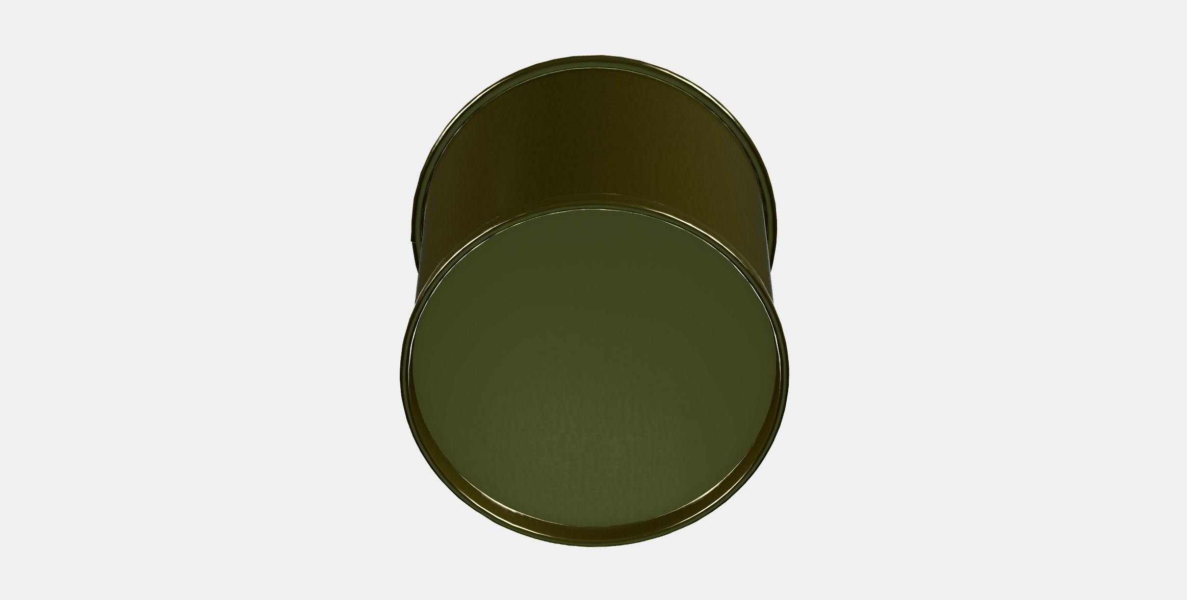 DAIDAI Plant pot 1 Low-poly 3D model_7