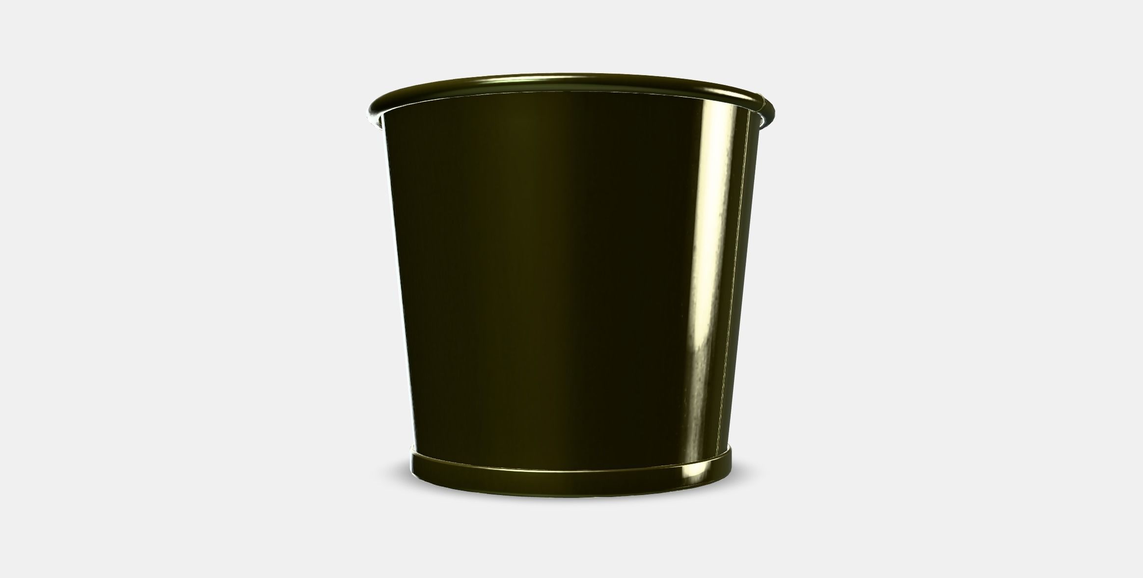 DAIDAI Plant pot 1 Low-poly 3D model_11