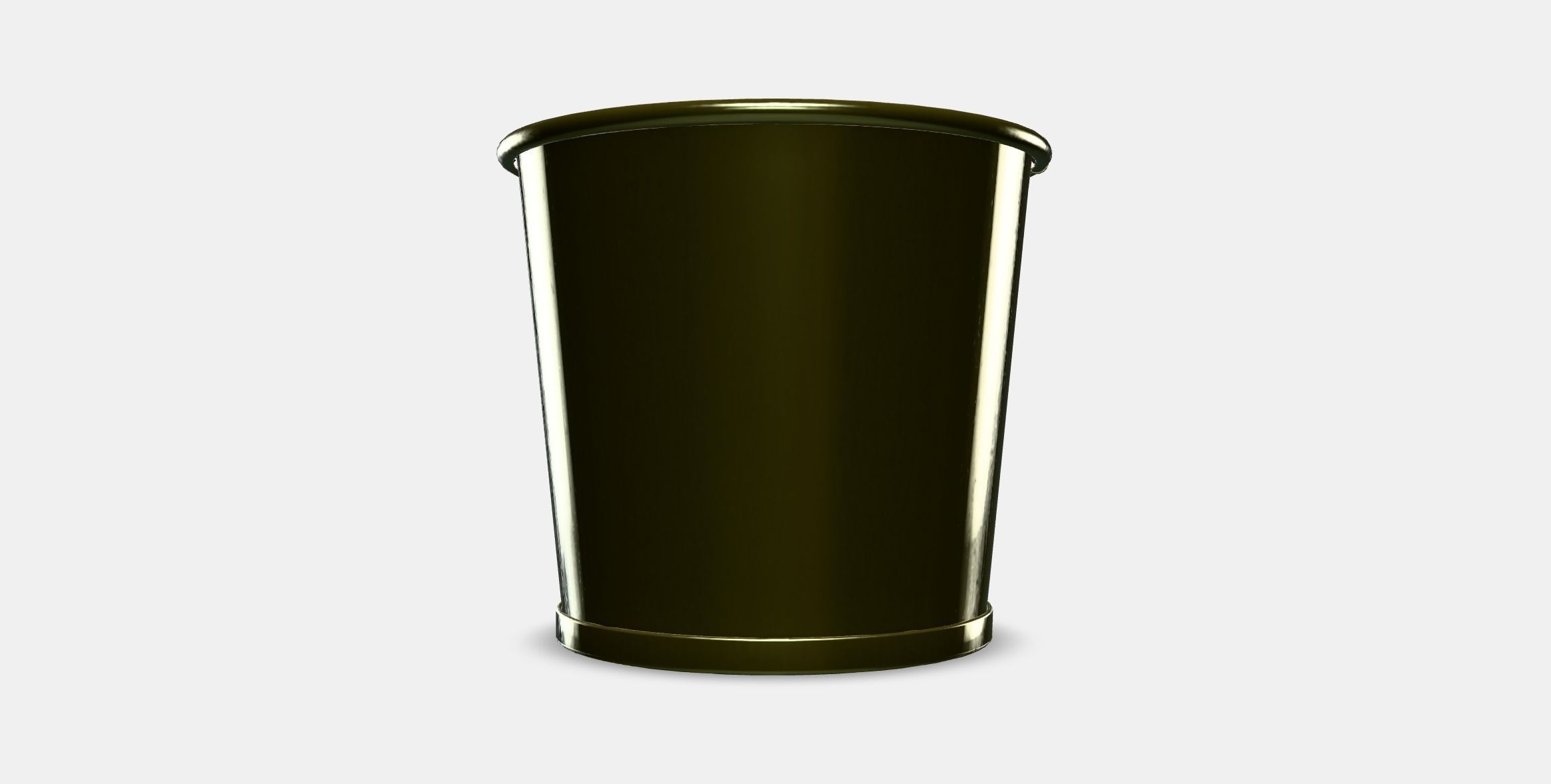 DAIDAI Plant pot 1 Low-poly 3D model_9