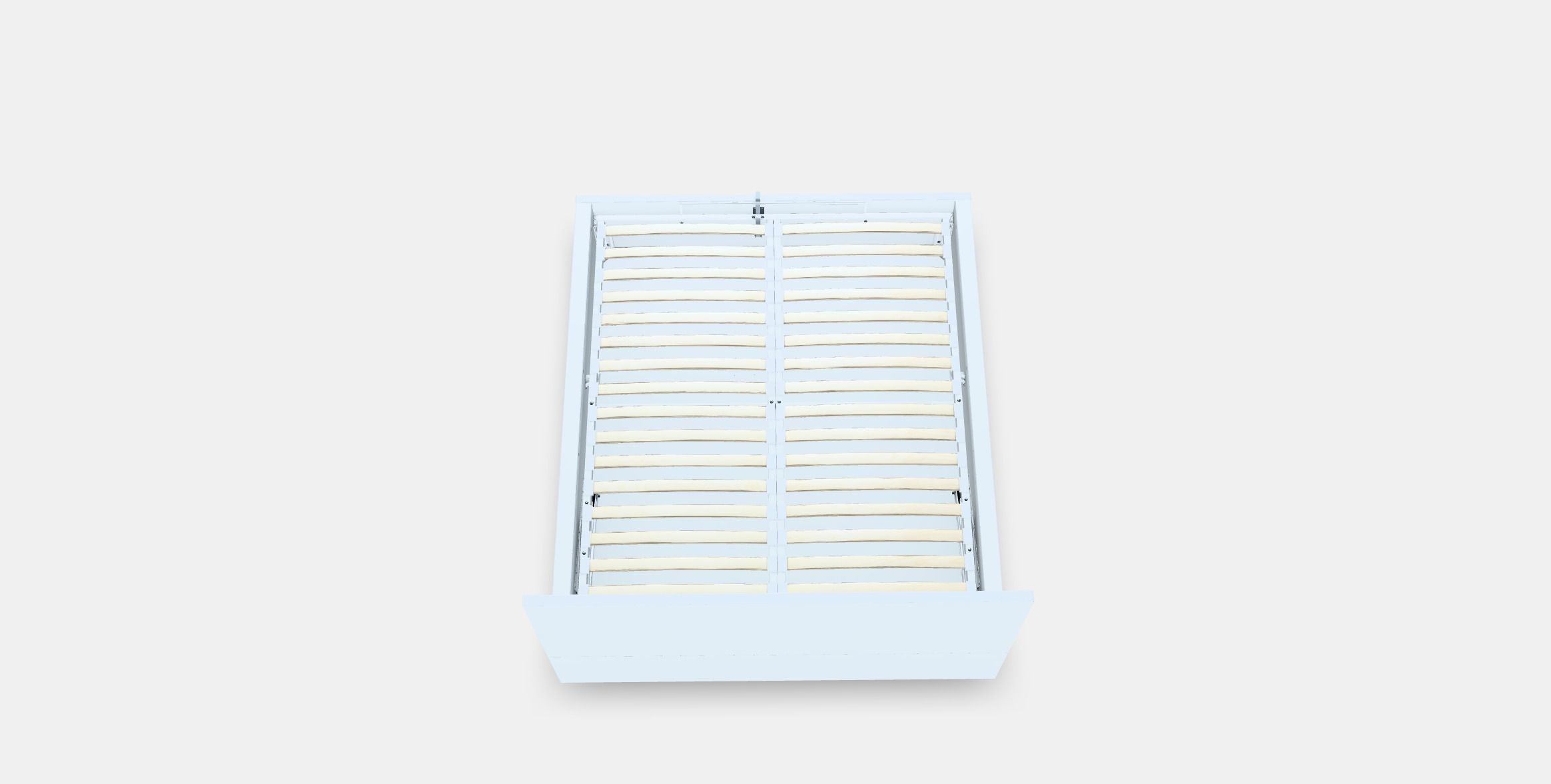 MALM Ottoman bed 1 Low-poly 3D model_3