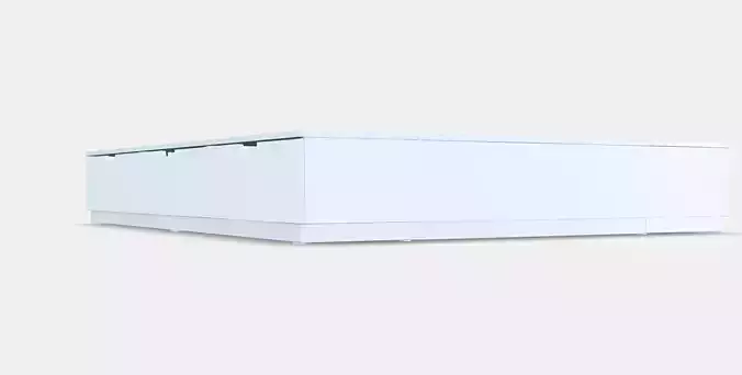 NORDLI Bed frame with storage