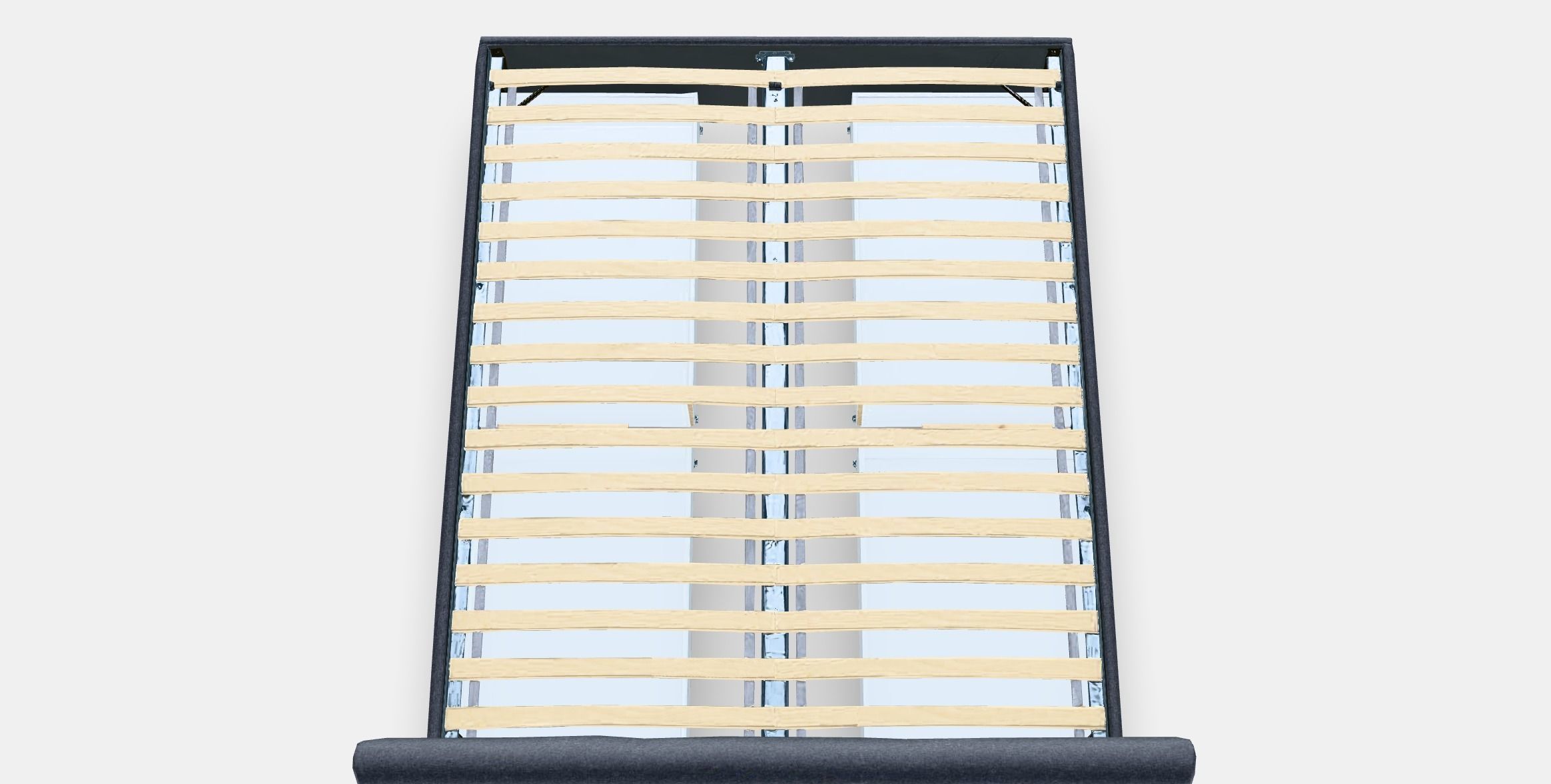 IDANAS Upholstered storage bed 1 Low-poly 3D model_3