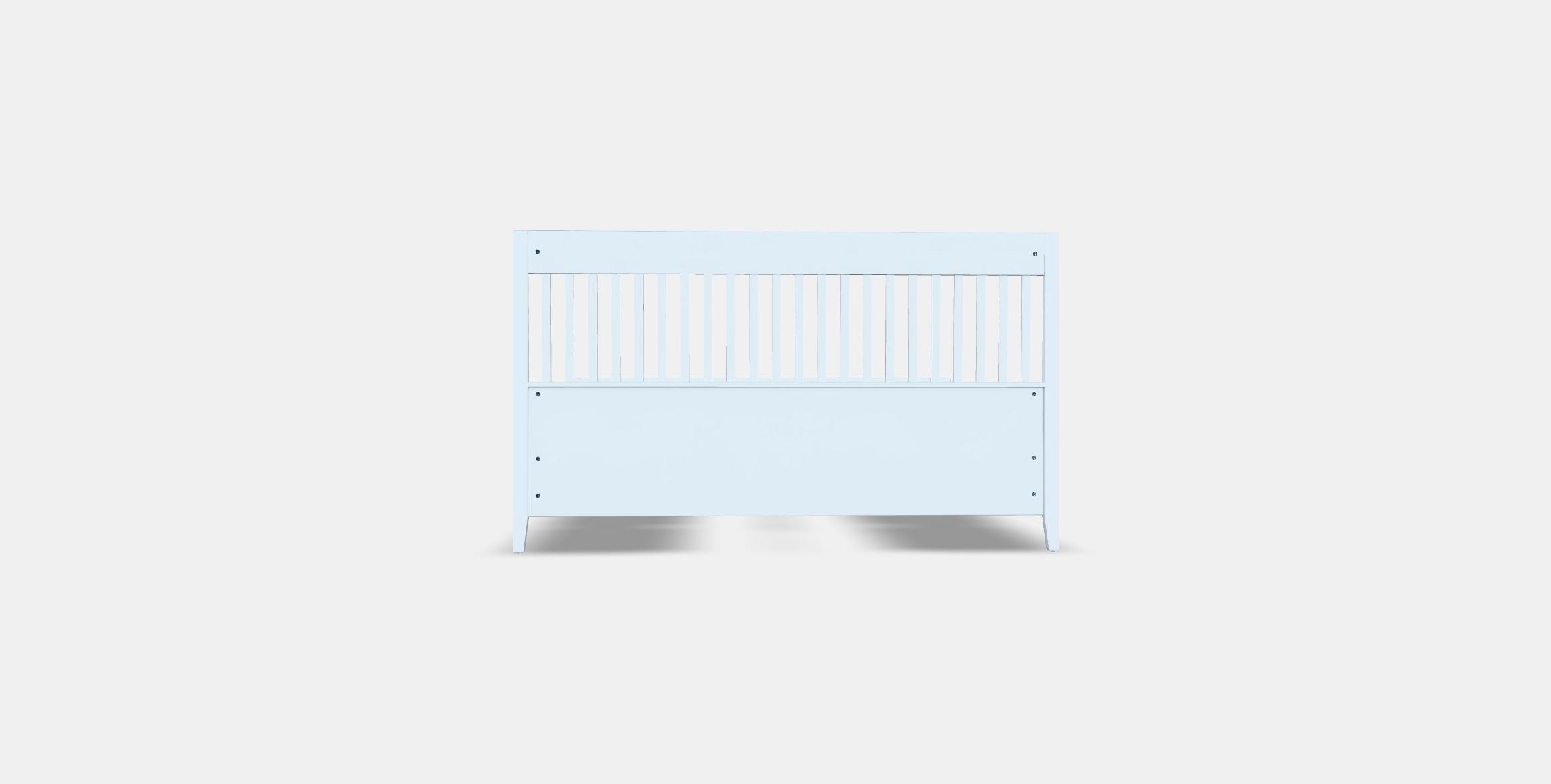 IDANAS Bed frame with storage Low-poly 3D model_14