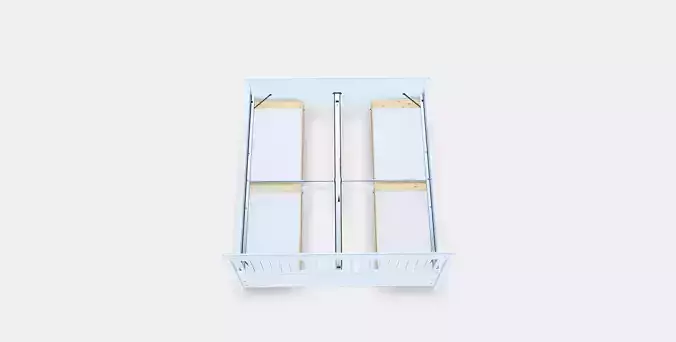 IDANAS Bed frame with storage