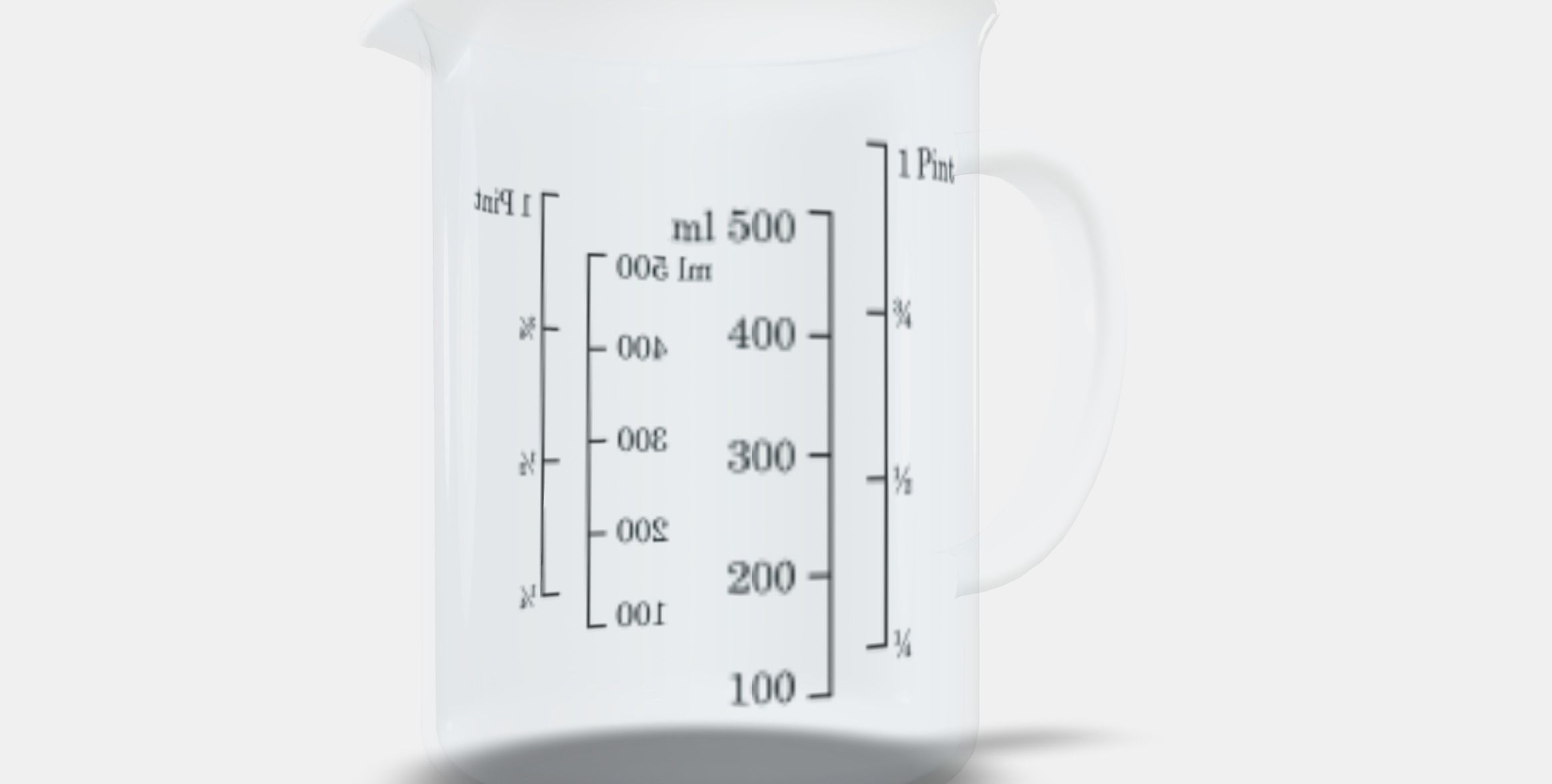 VARDAGEN Measuring jug 1 Low-poly 3D model_9