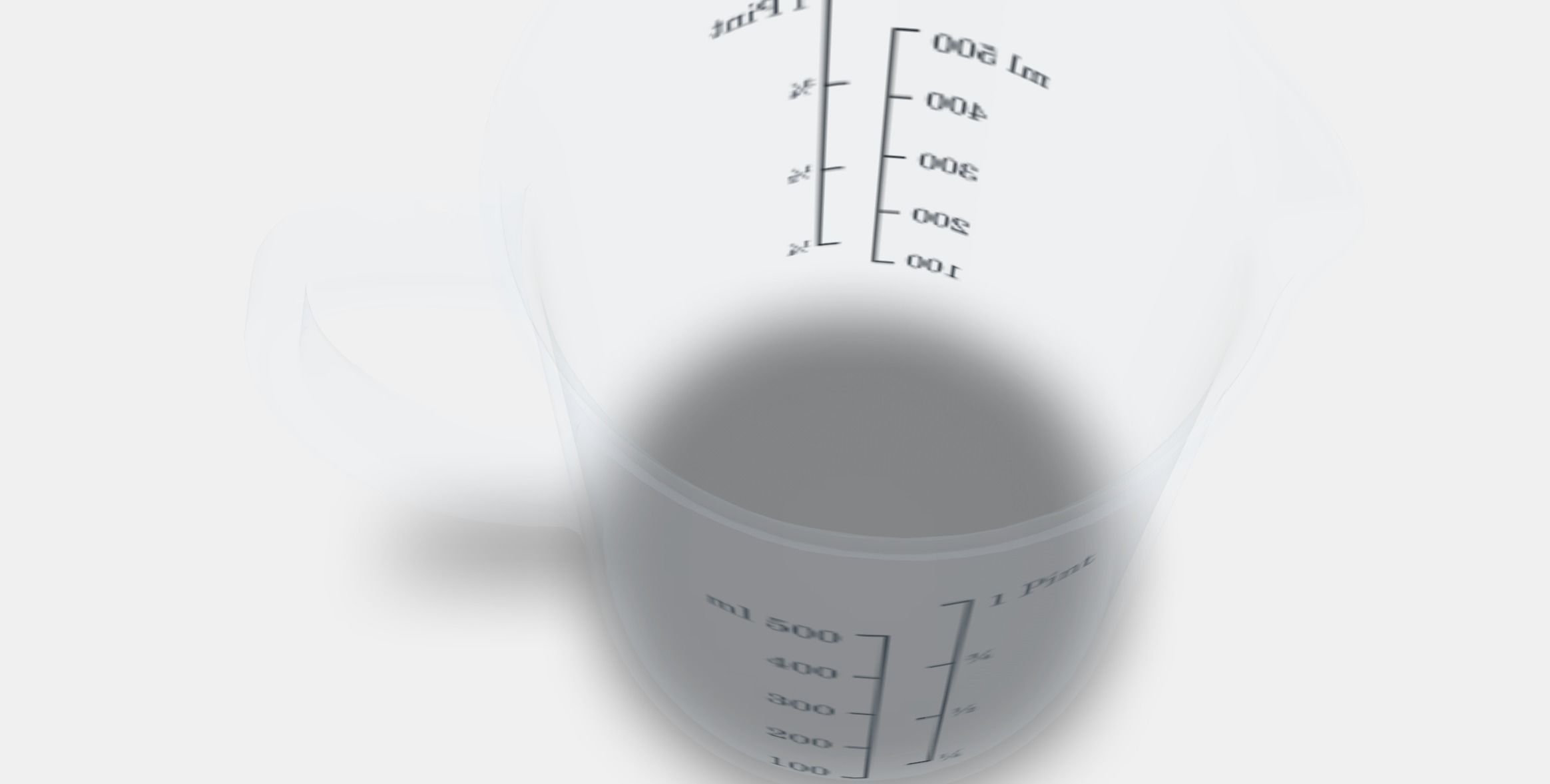 VARDAGEN Measuring jug 1 Low-poly 3D model_4