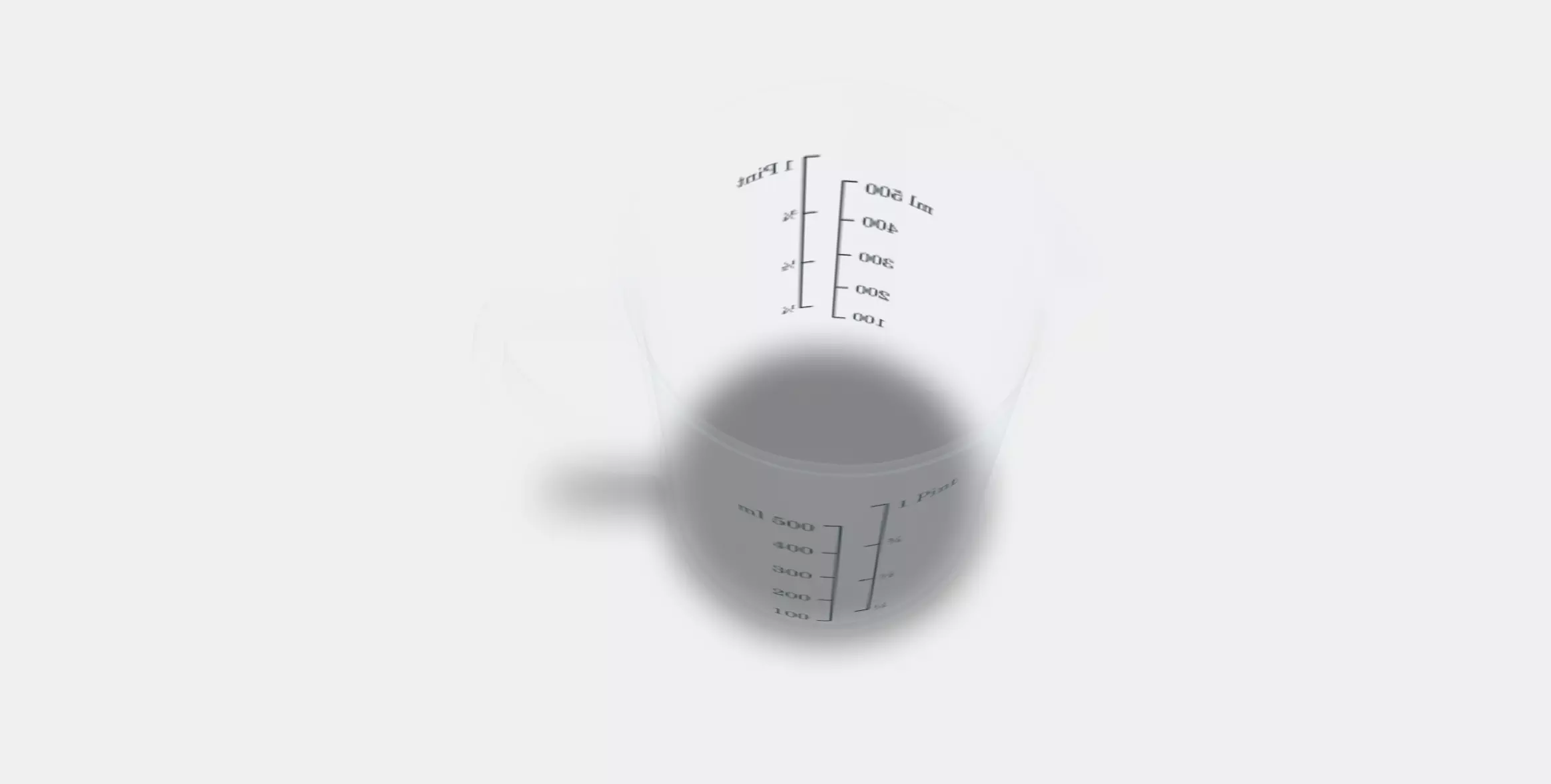 VARDAGEN Measuring jug 1 Low-poly 3D model_0