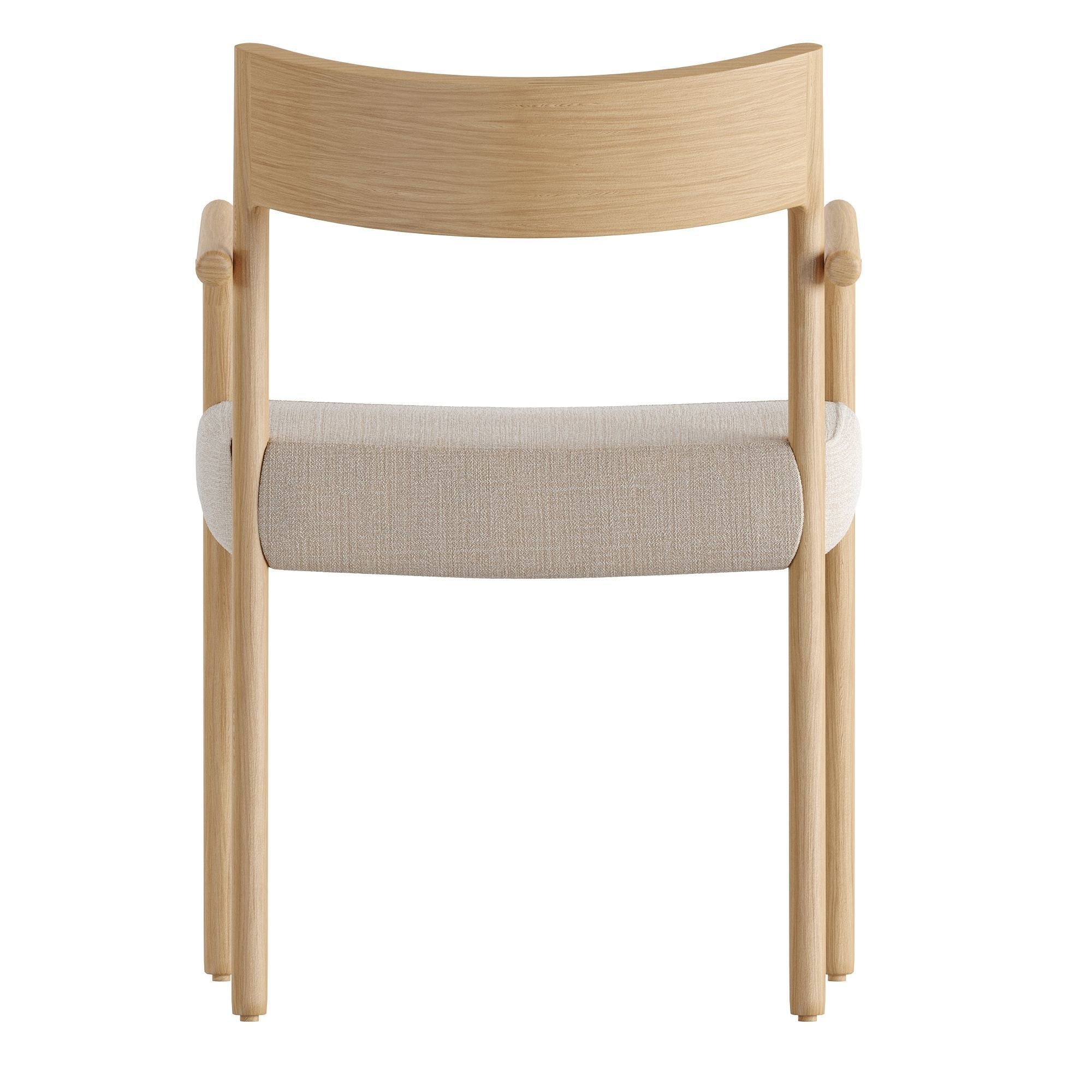 Falconera chair Low-poly 3D model_6