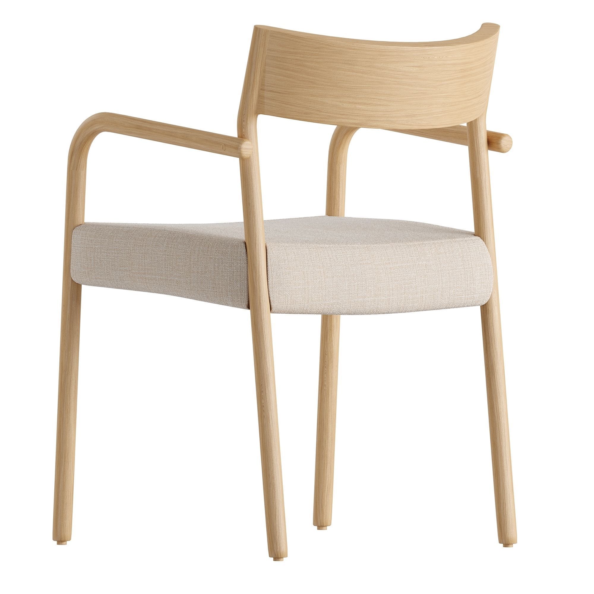 Falconera chair Low-poly 3D model_7